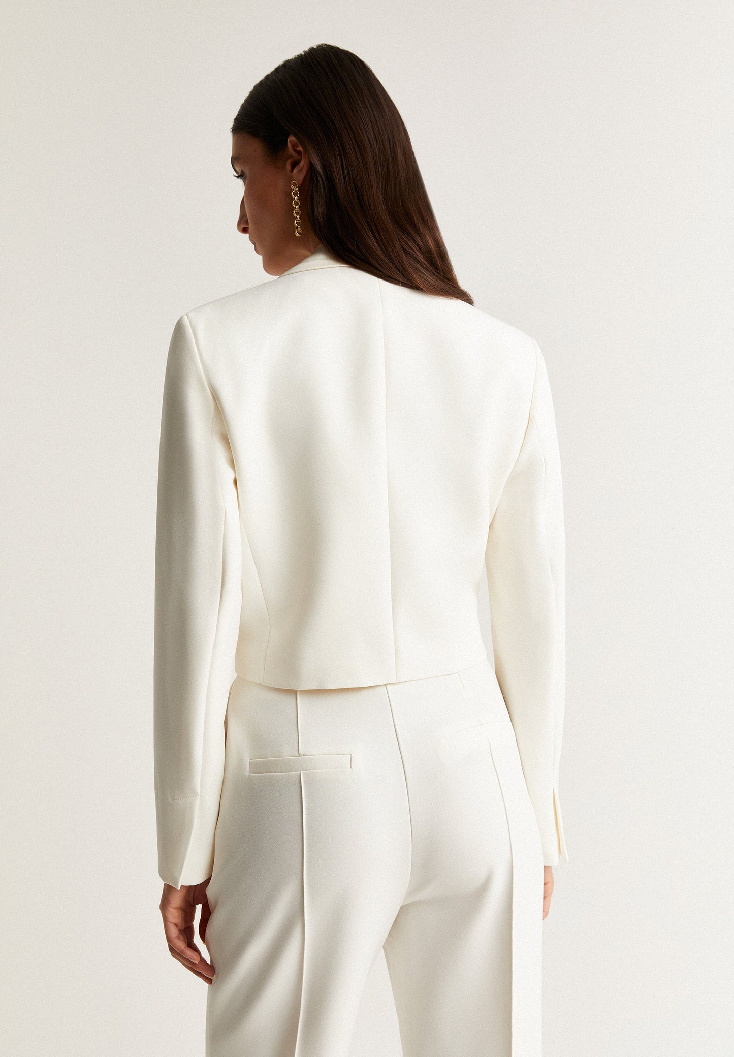 BLAZER CROPPED PORMENOR PUNHO