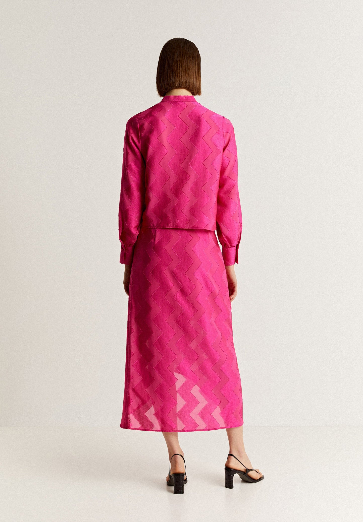 SAIA EM JACQUARD ZIGUEZAGUE