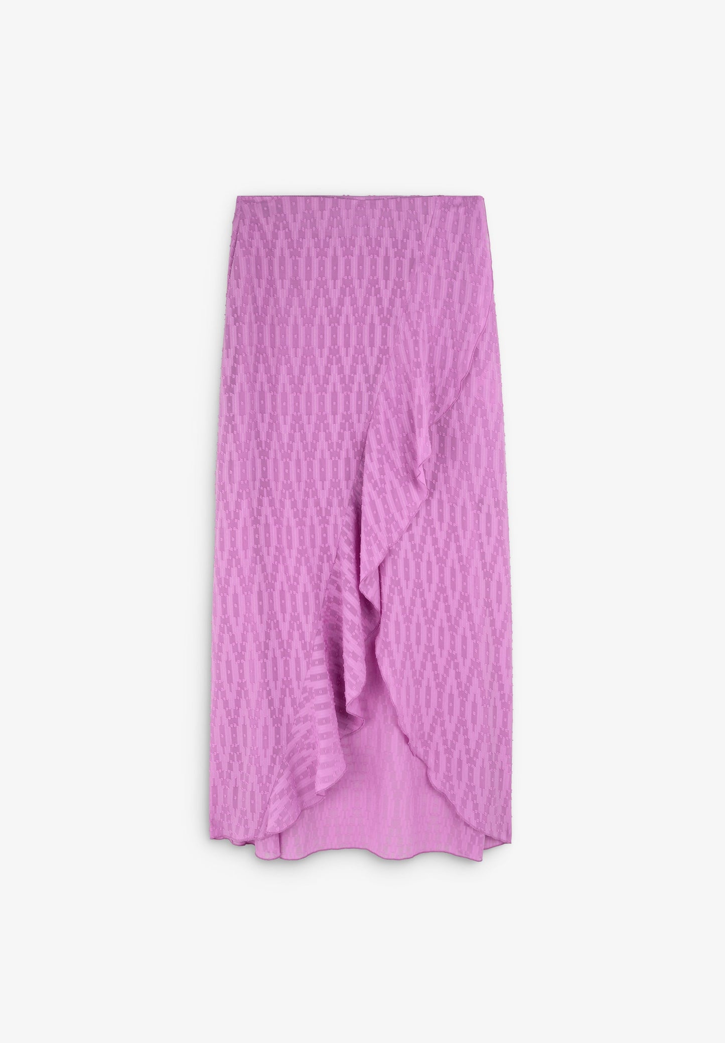 SAIA FOLHOS BORDADO DE BOLINHAS