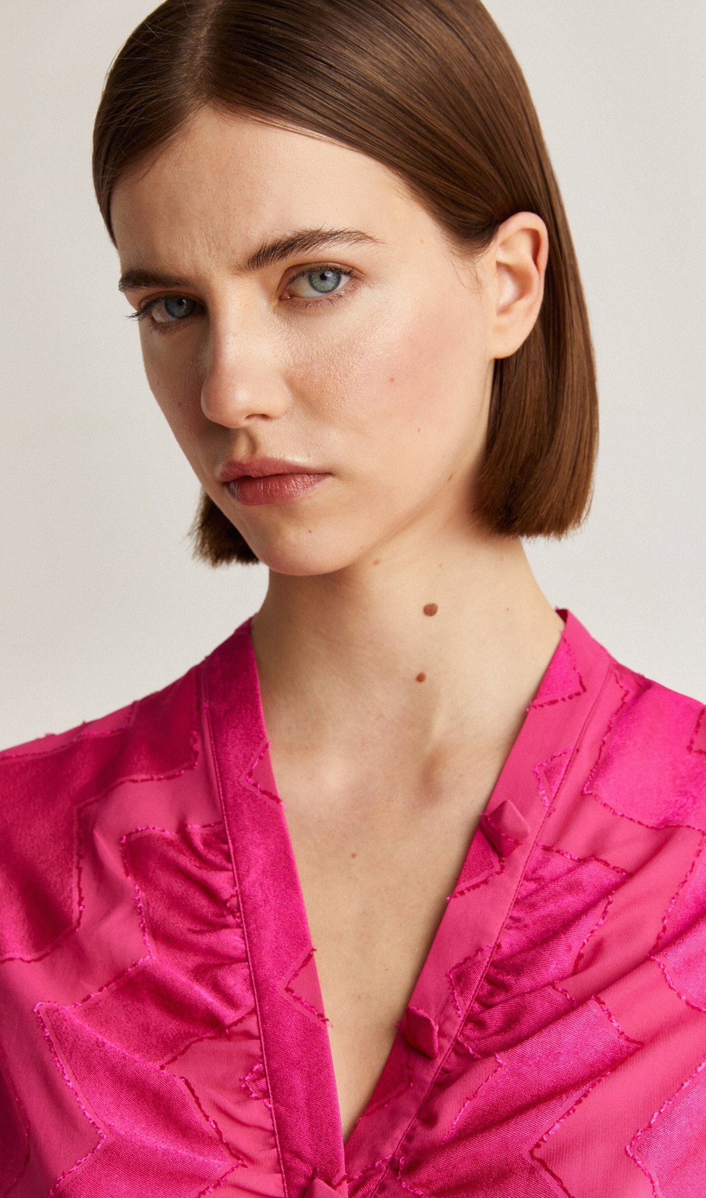 BLUSA EM JACQUARD ZIGUEZAGUE