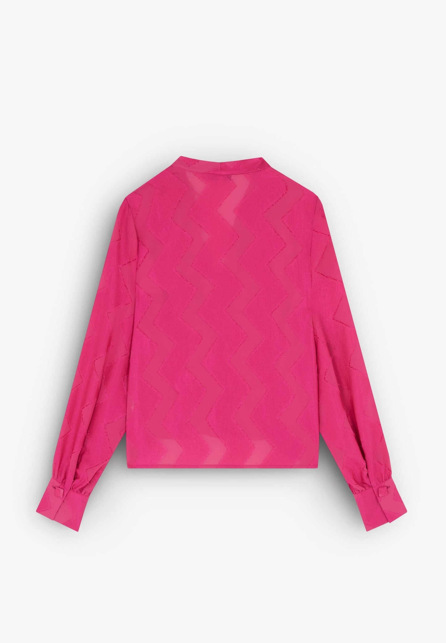 BLUSA EM JACQUARD ZIGUEZAGUE