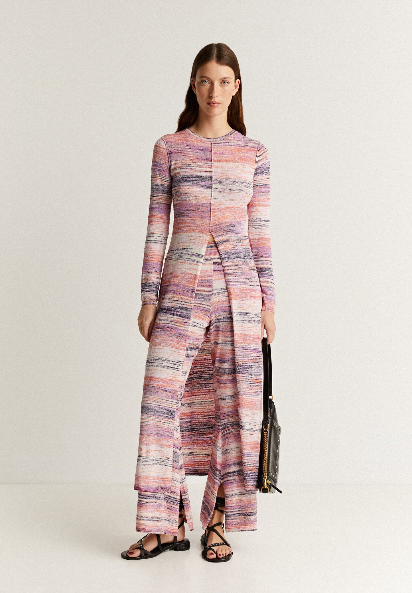 CAMISOLA COMPRIDA COM ABERTURA