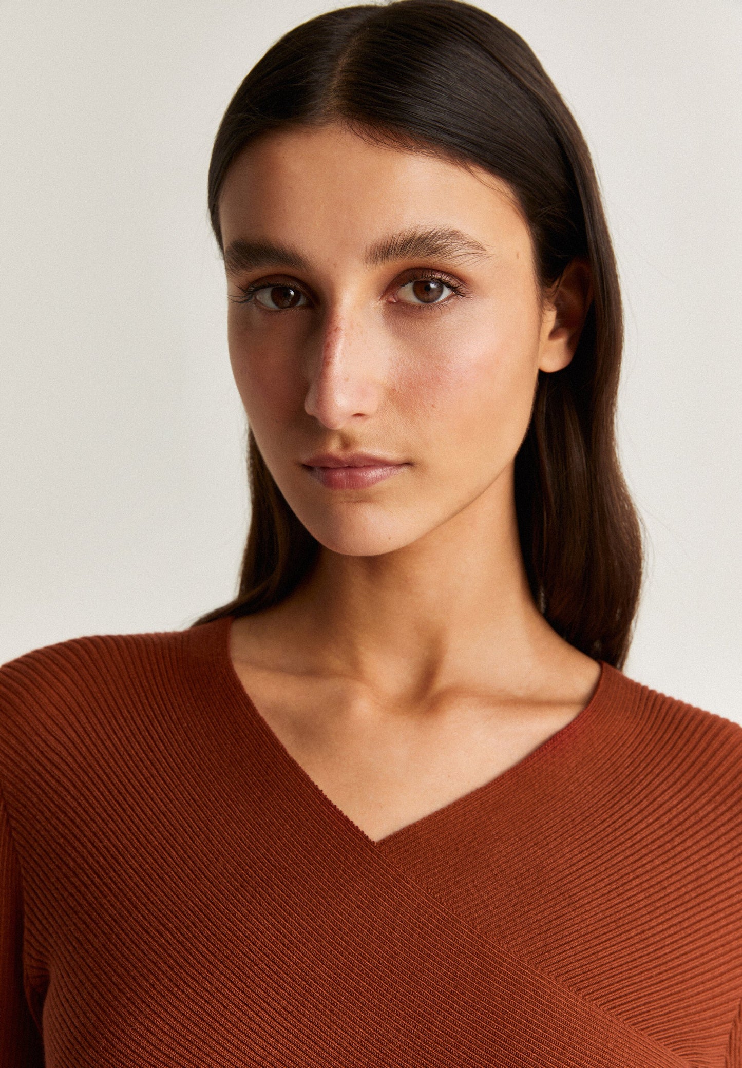 CROP TOP MALHA CANELADA