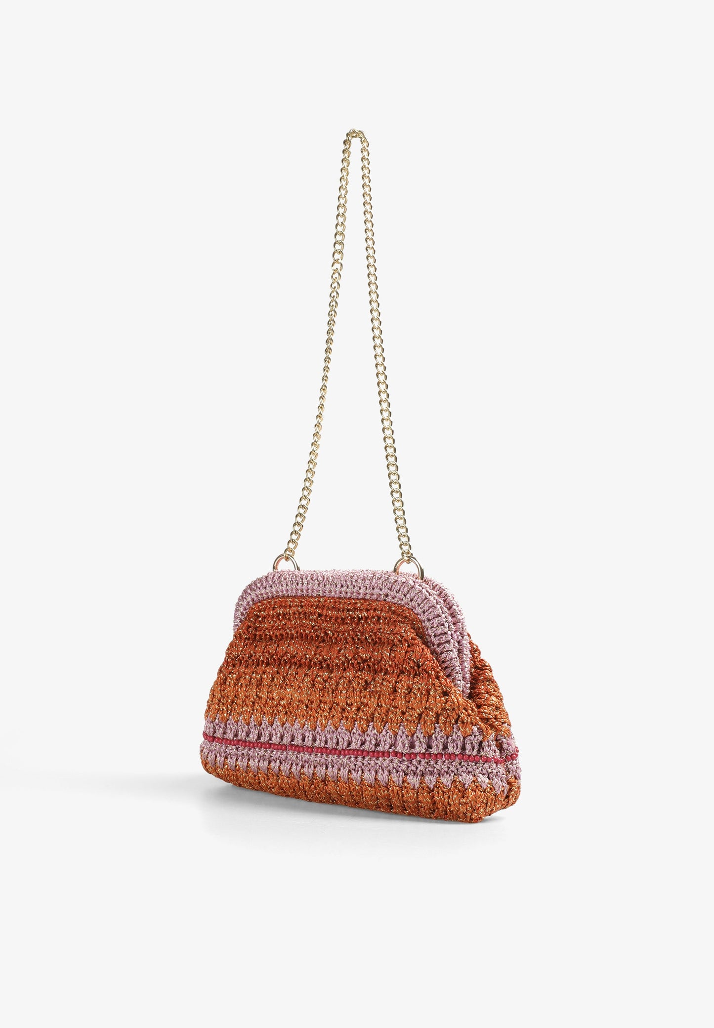 MALA CLUTCH DETALHE METALIZADO