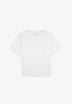 T-SHIRT COM FRANZIDOS NO PEITO