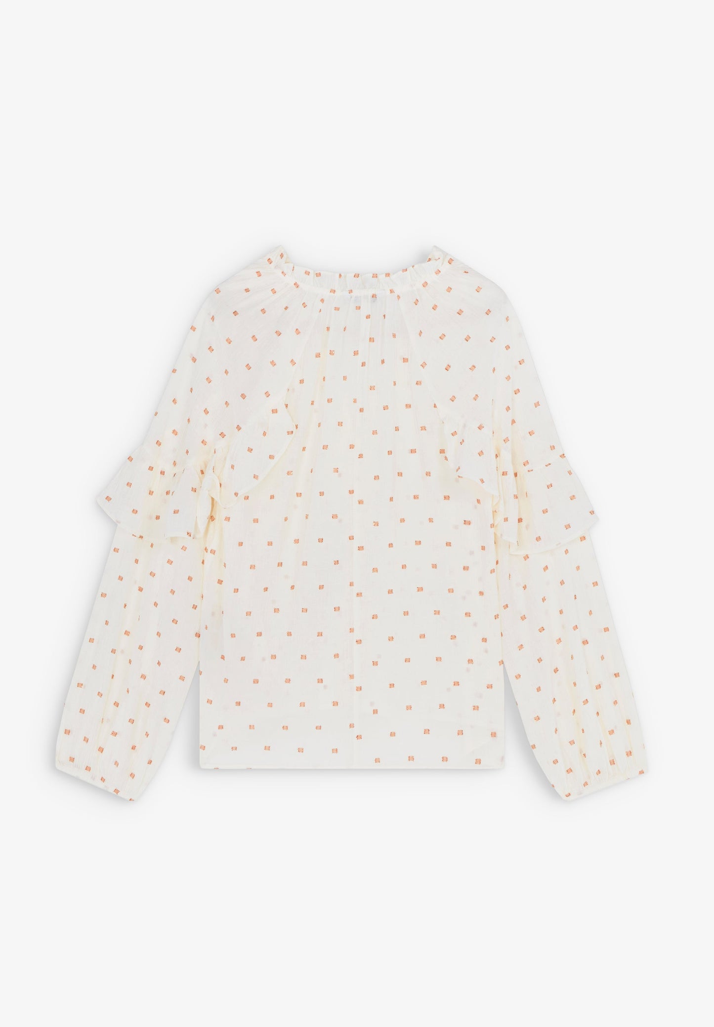 BLUSA COM PORMENORES EM FIO METALIZADO