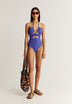 LUXE VICHY SWIMSUIT