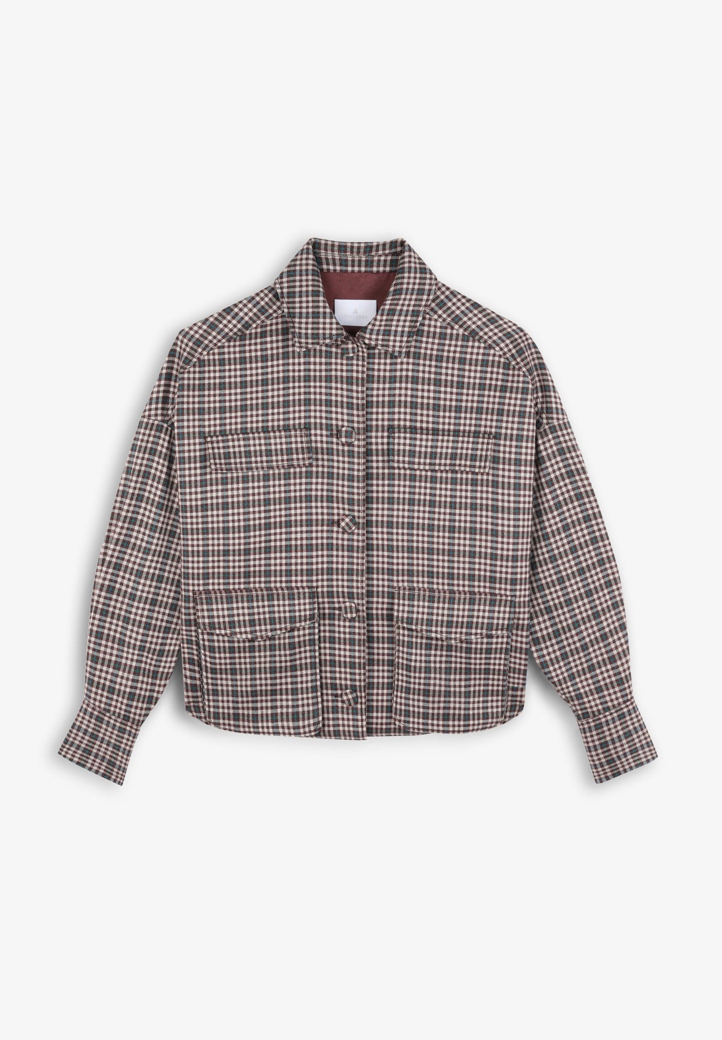 CARDIGAN XADREZ COM BOLSOS