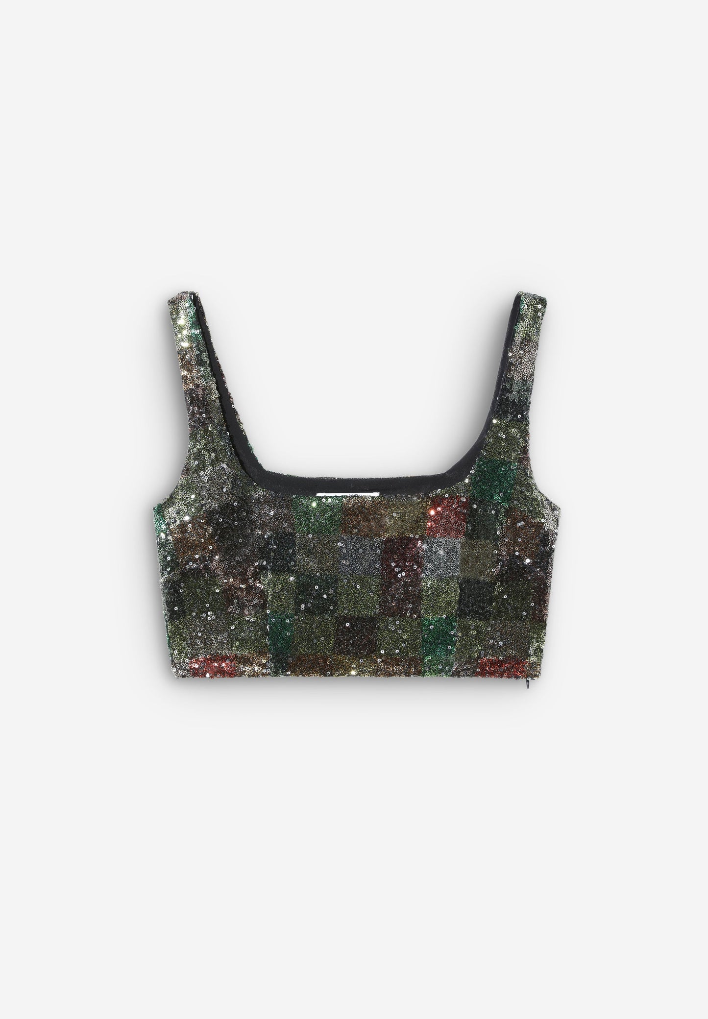 TOP DE LANTEJOULAS XADREZ