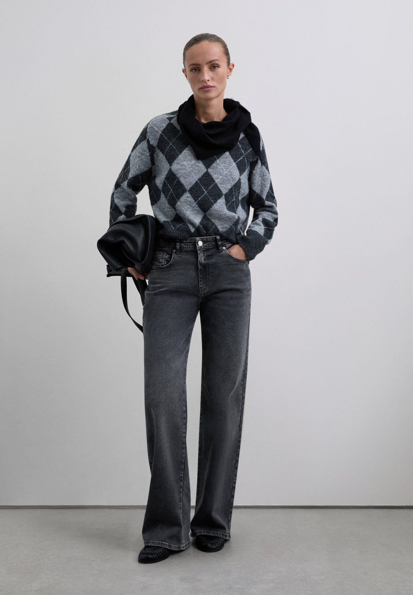 CAMISOLA TEXTURA DIAMANTE BICOLOR