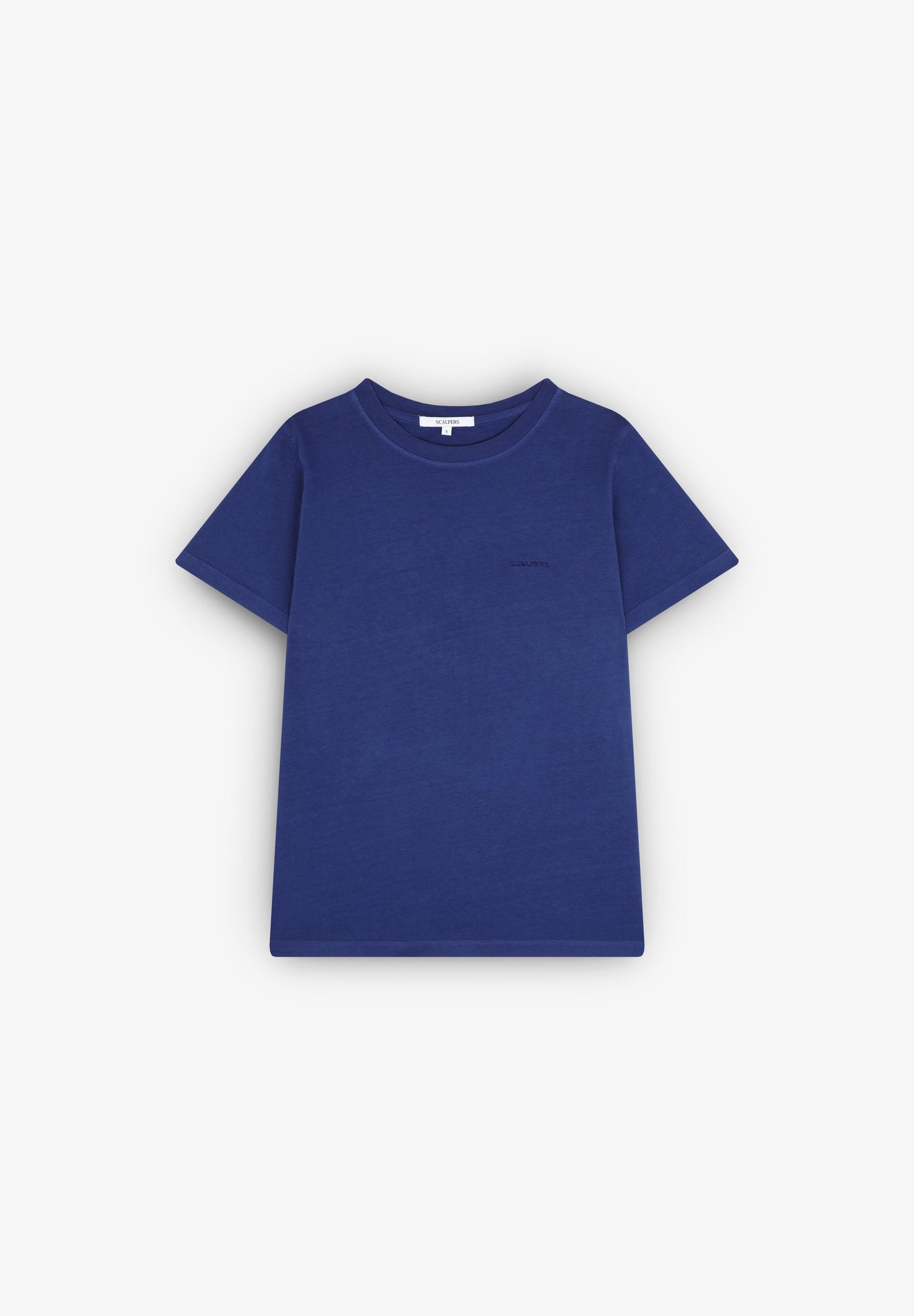 T-SHIRT COM LOGÓTIPO BORDADO NO TOM