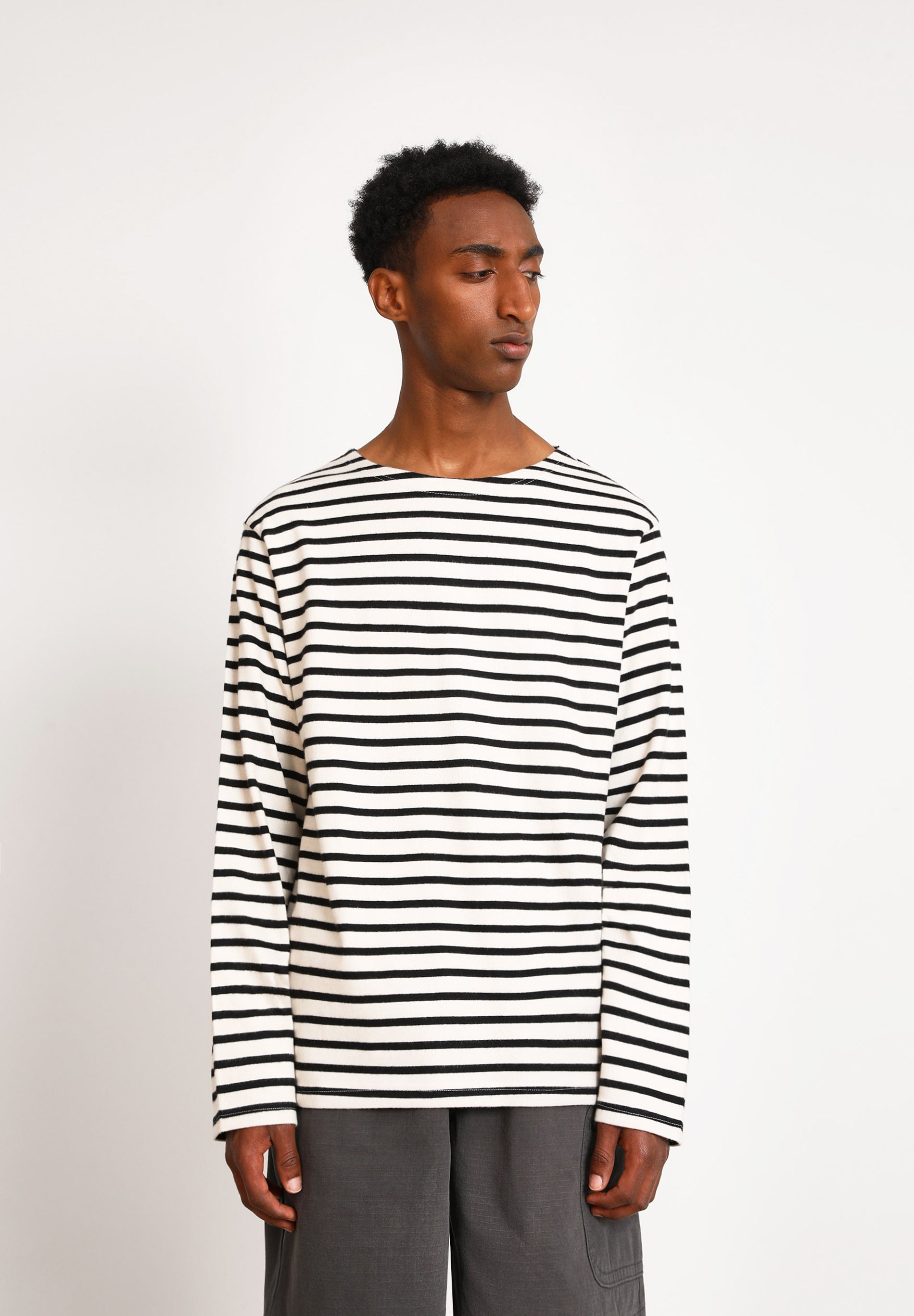 NUDIE JEANS | T-SHIRT CHARLES SAILOR STRIPE