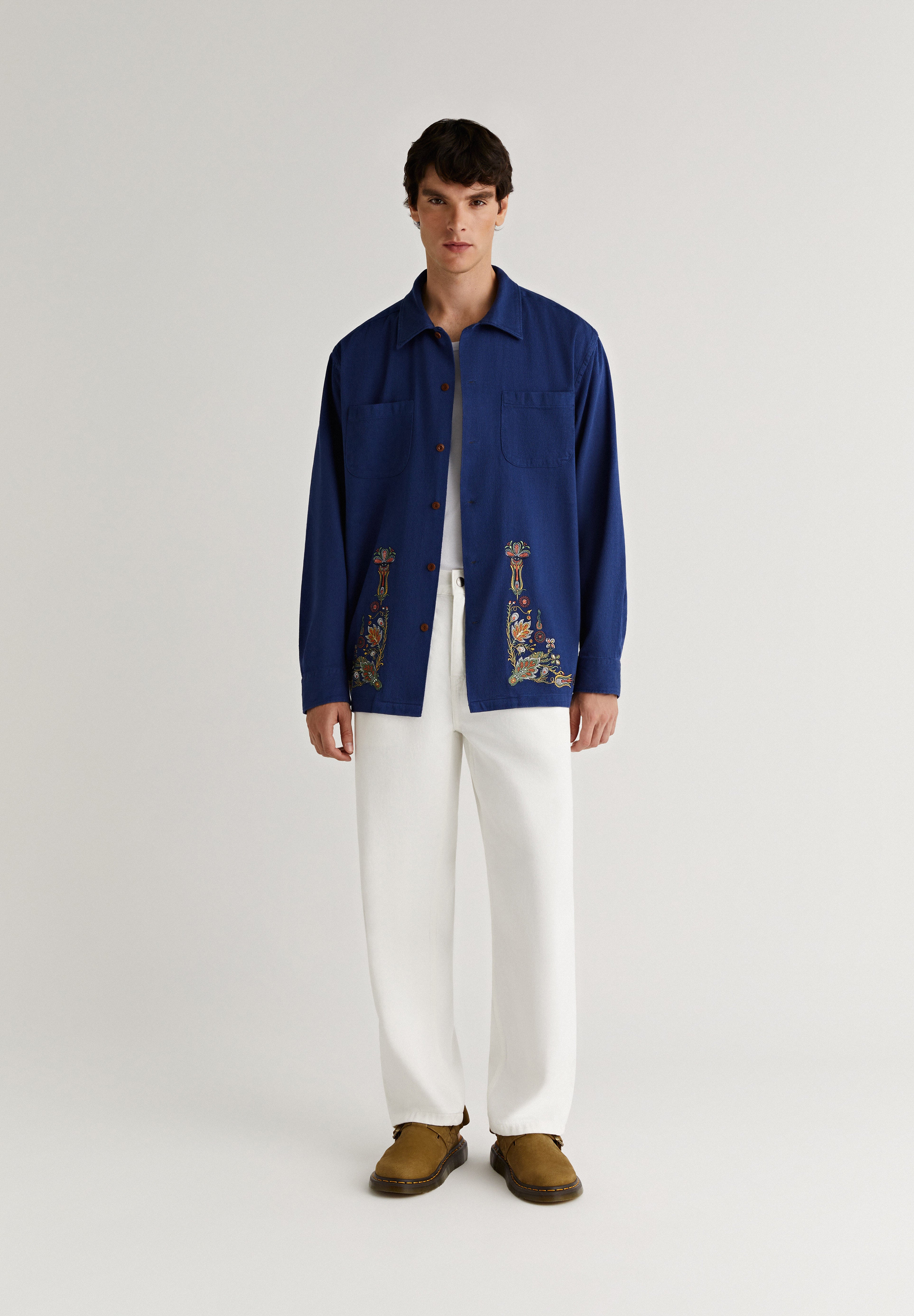 NUDIE JEANS | CAMISA COMPRIDA VINCENT FLORAL