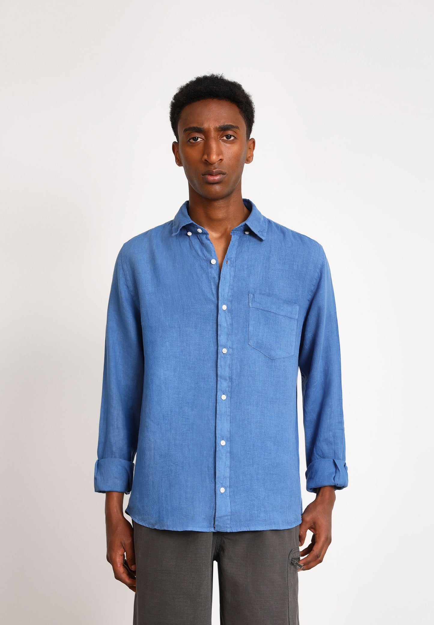 EDMMOND STUDIOS | CAMISA LINEN PLAIN