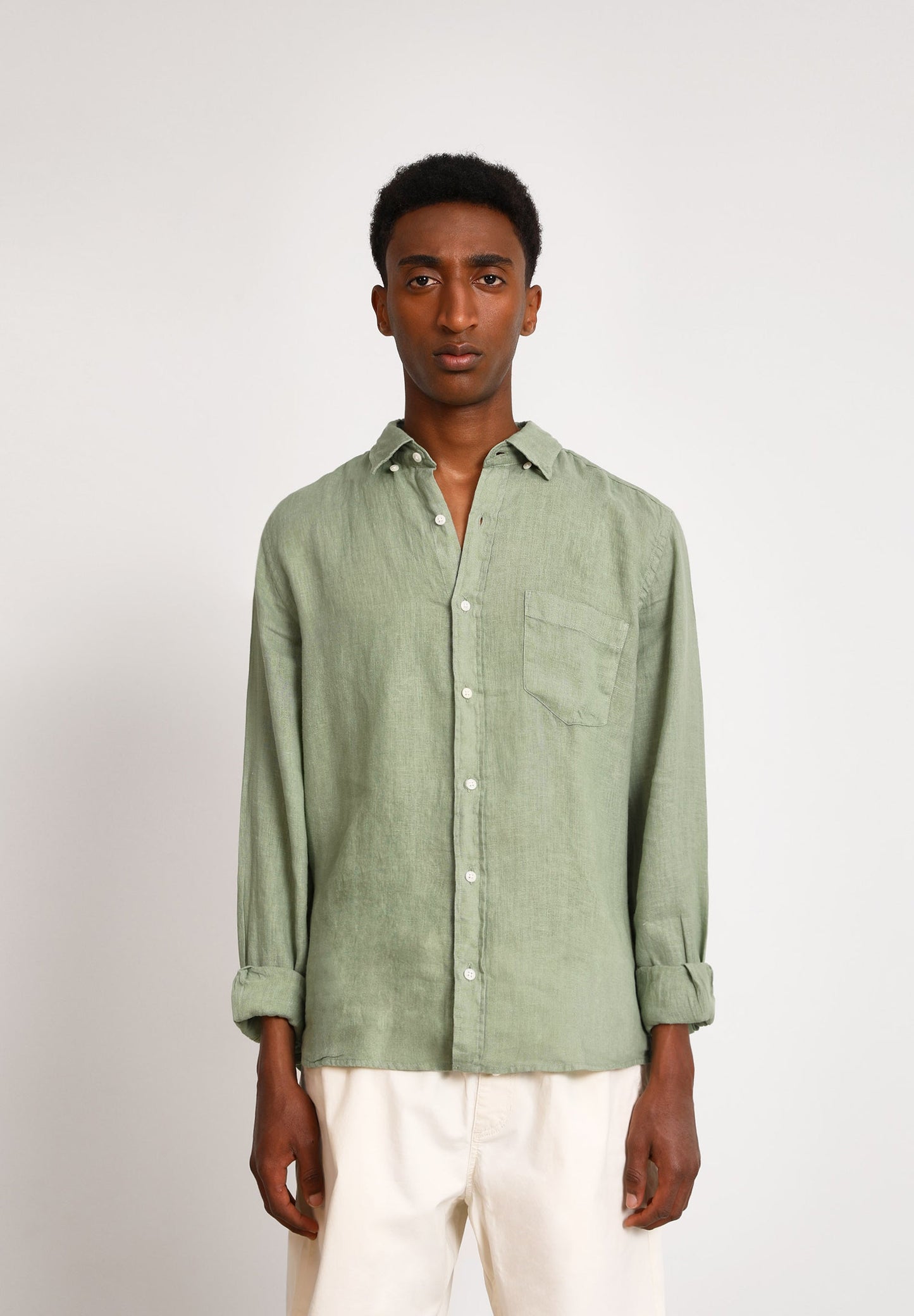 EDMMOND STUDIOS | CAMISA LINEN PLAIN