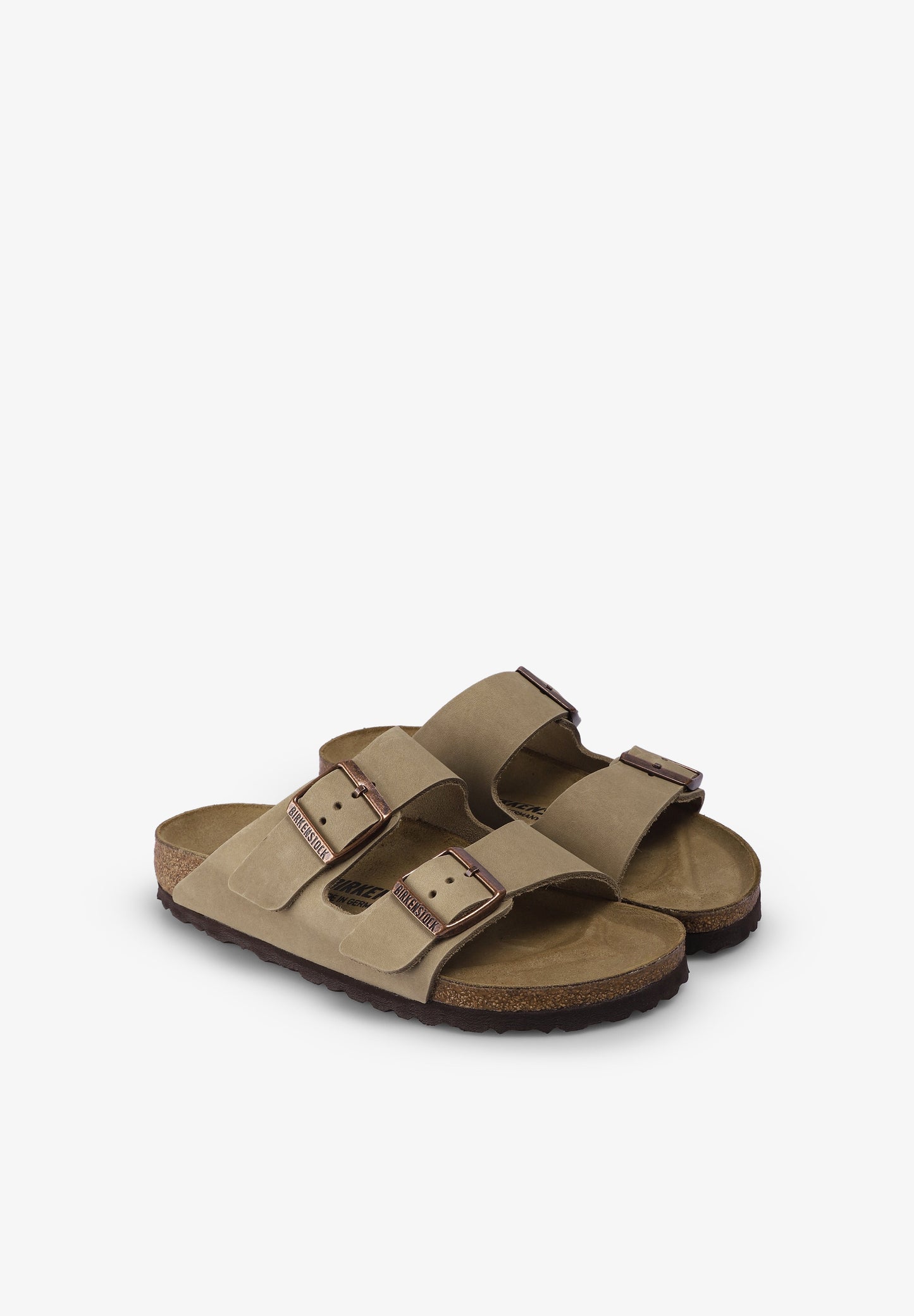 BIRKENSTOCK | SANDÁLIAS ARIZONA CUERO ENGRASADO DE MULHER