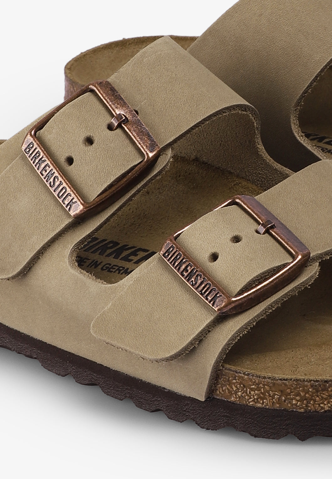 BIRKENSTOCK | SANDÁLIAS ARIZONA CUERO ENGRASADO DE MULHER