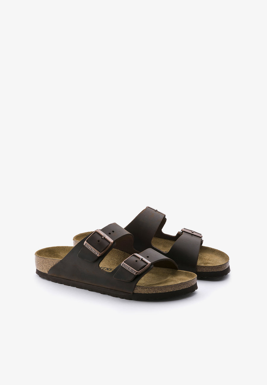 BIRKENSTOCK | SANDÁLIA ARIZONA EM PELE OLEADA