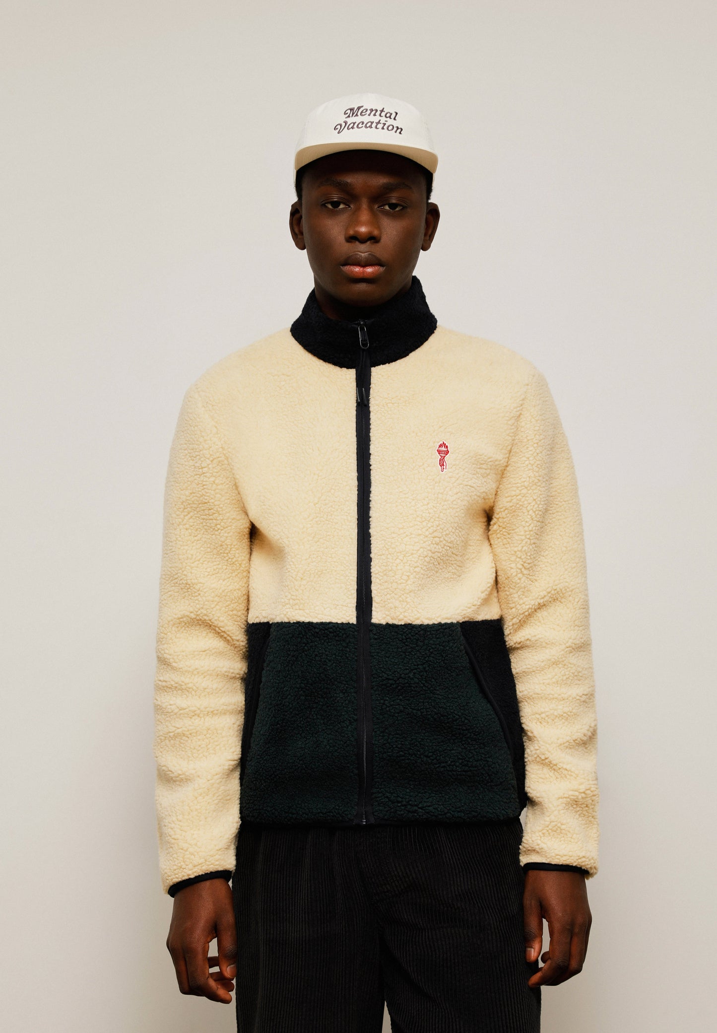 REVOLUTION | CASACO BLOCKED FLEECE