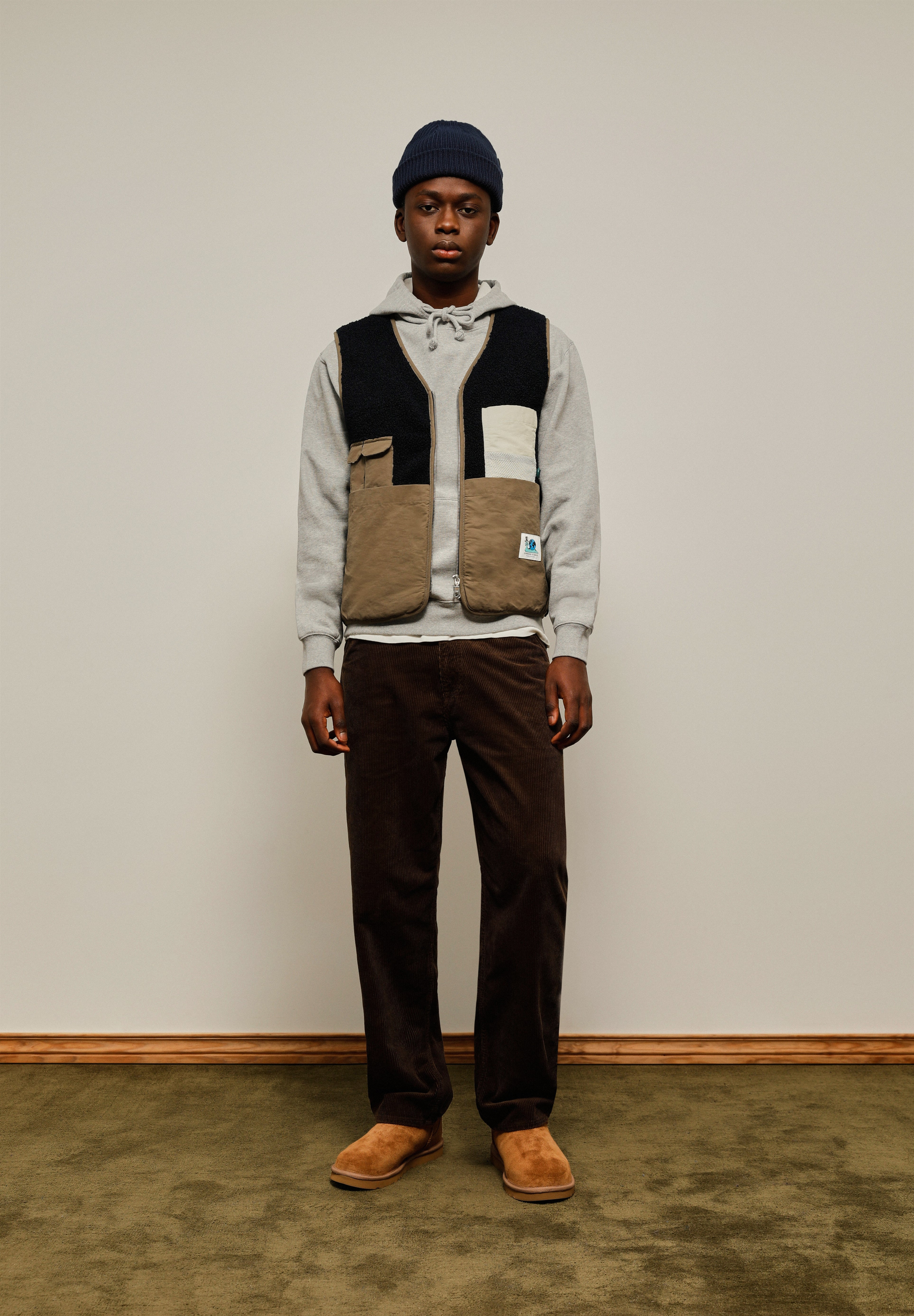 EDMMOND STUDIOS | COLETE SHEARLING VEST RADIO CLUB