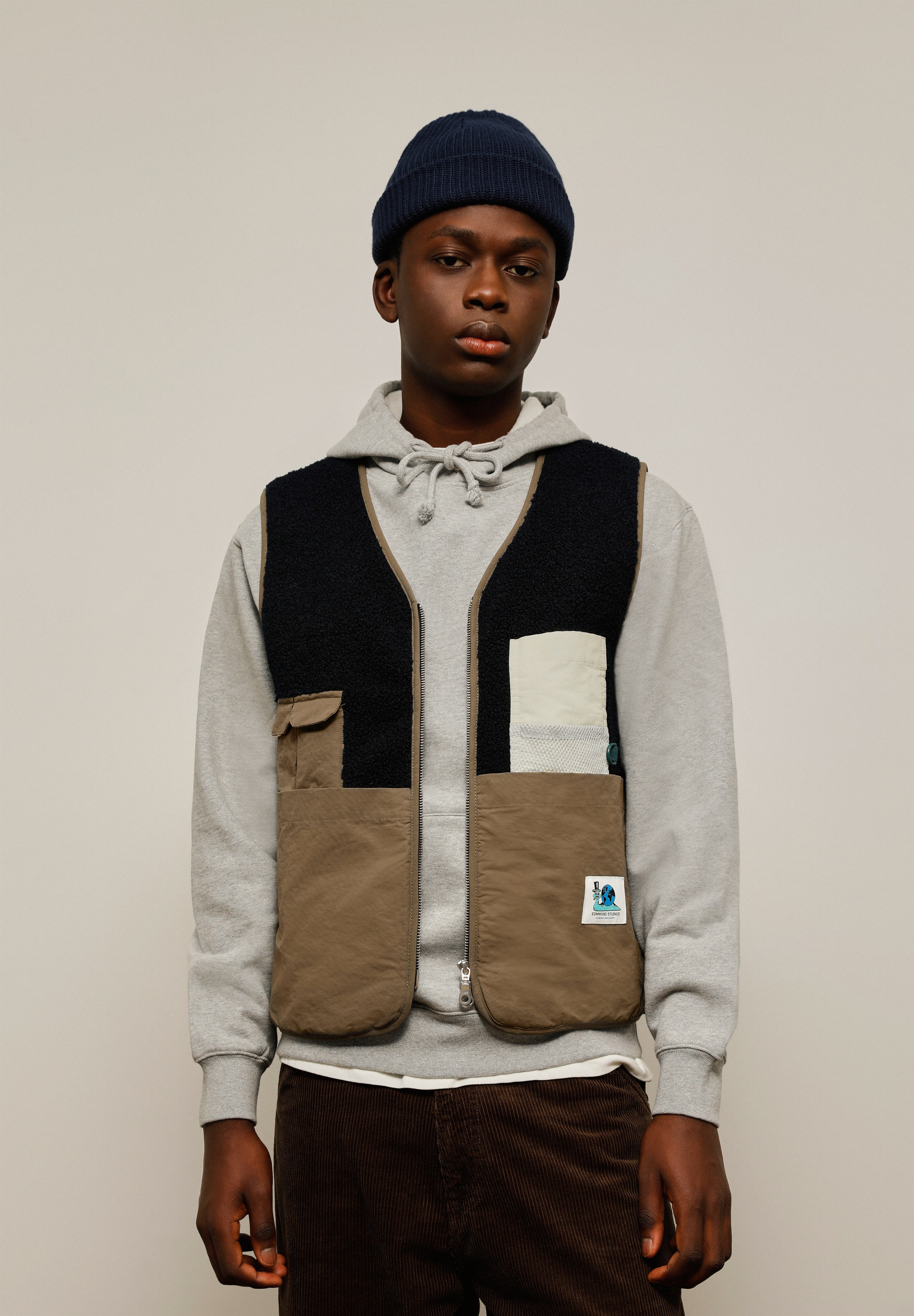 EDMMOND STUDIOS | COLETE SHEARLING VEST RADIO CLUB