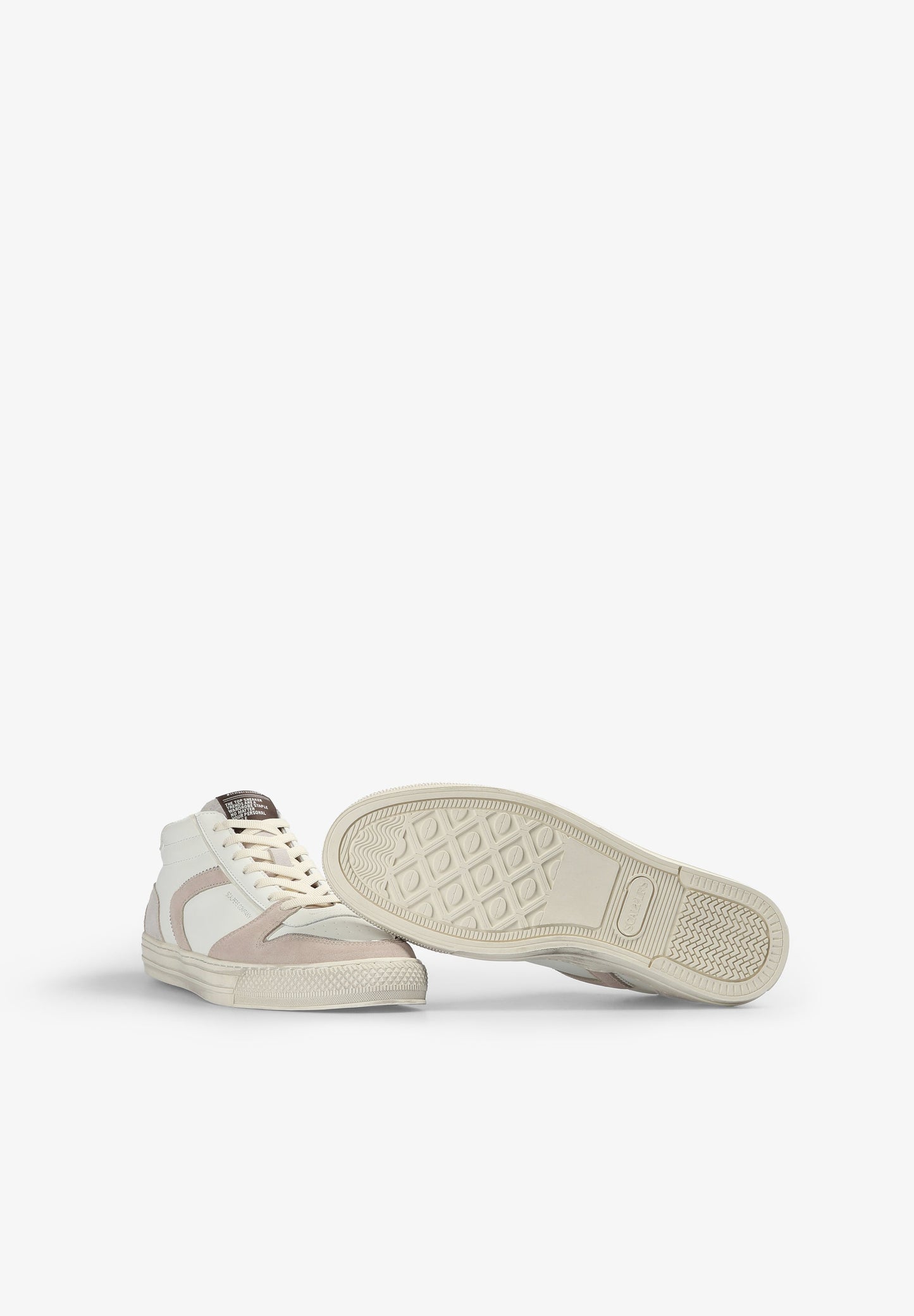 SAPATILHAS ALTAS COM PORMENORES EM CROUTE