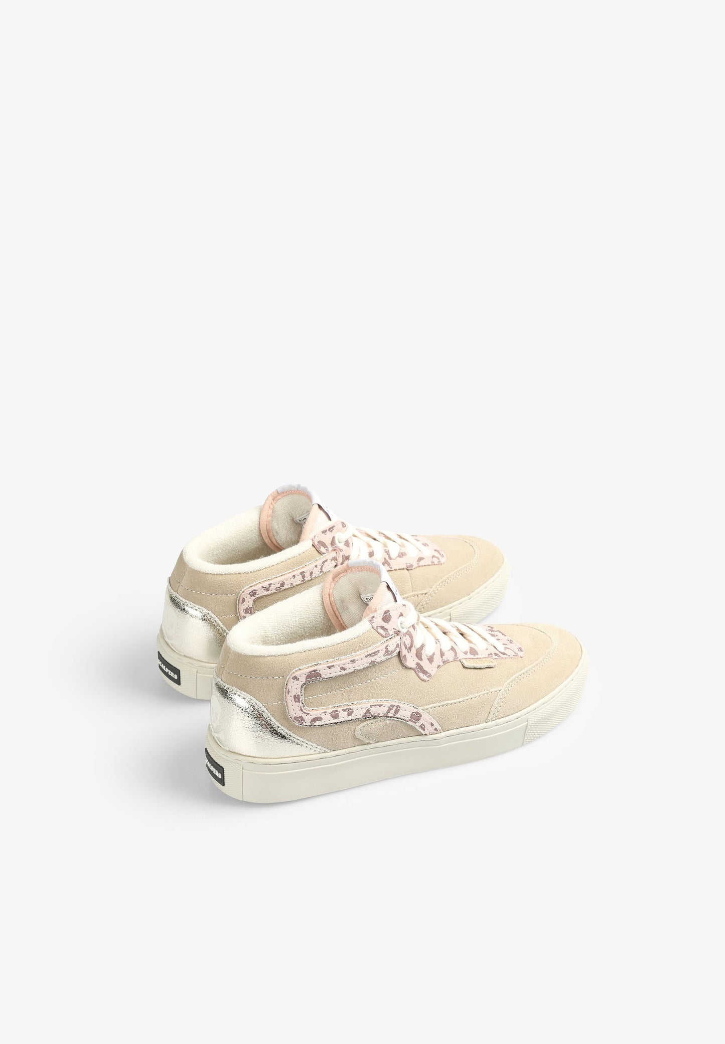 SAPATILHAS ESTAMPADO ANIMAL PORMENOR METALIZADO