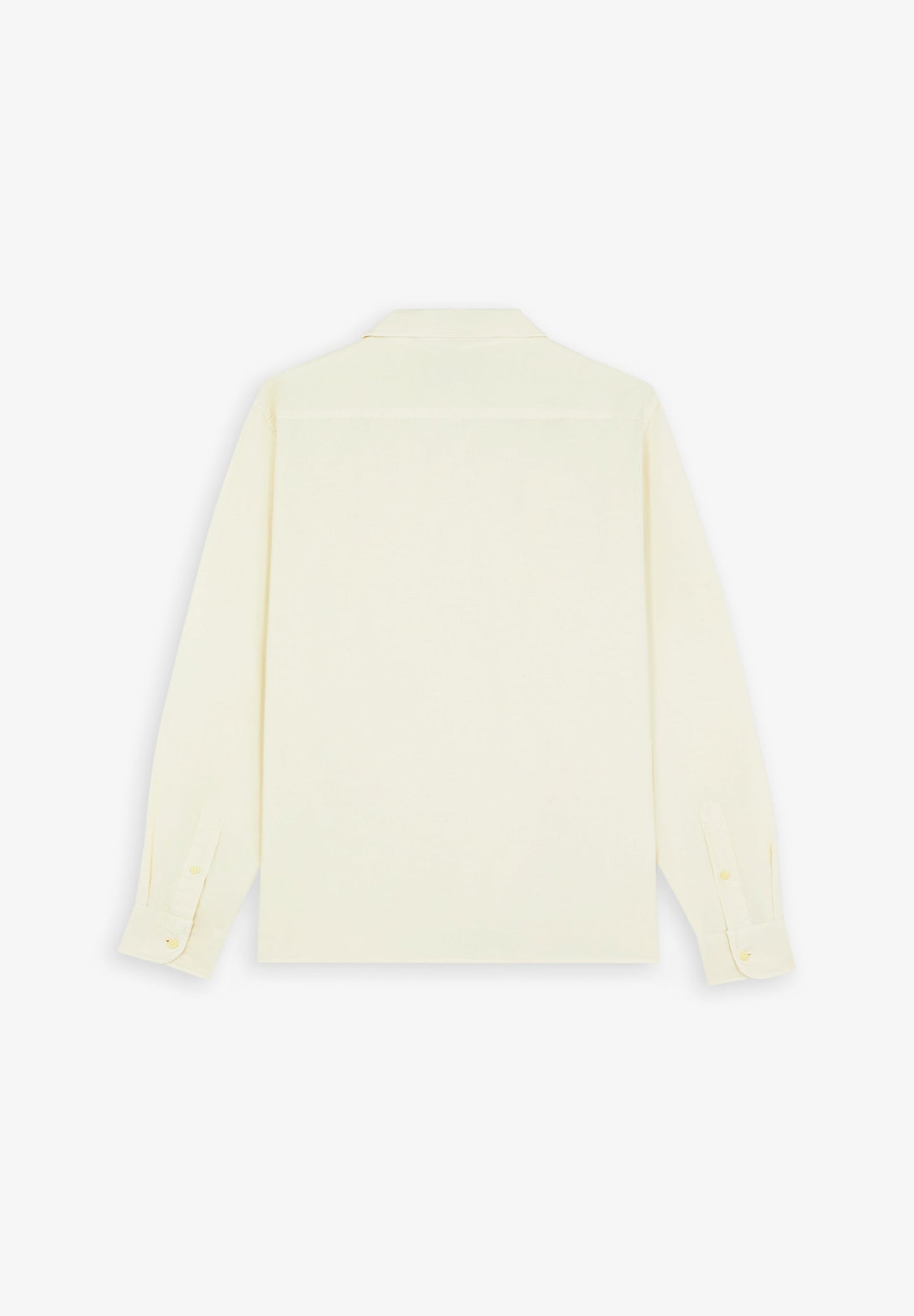 CAMISA DE LINHO COM DECOTE TIPO PIJAMA