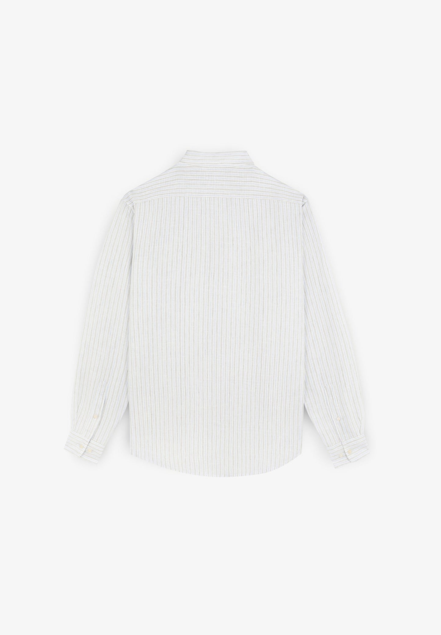 CAMISA PREMIUM DE LINHO ÀS RISCAS SLIM