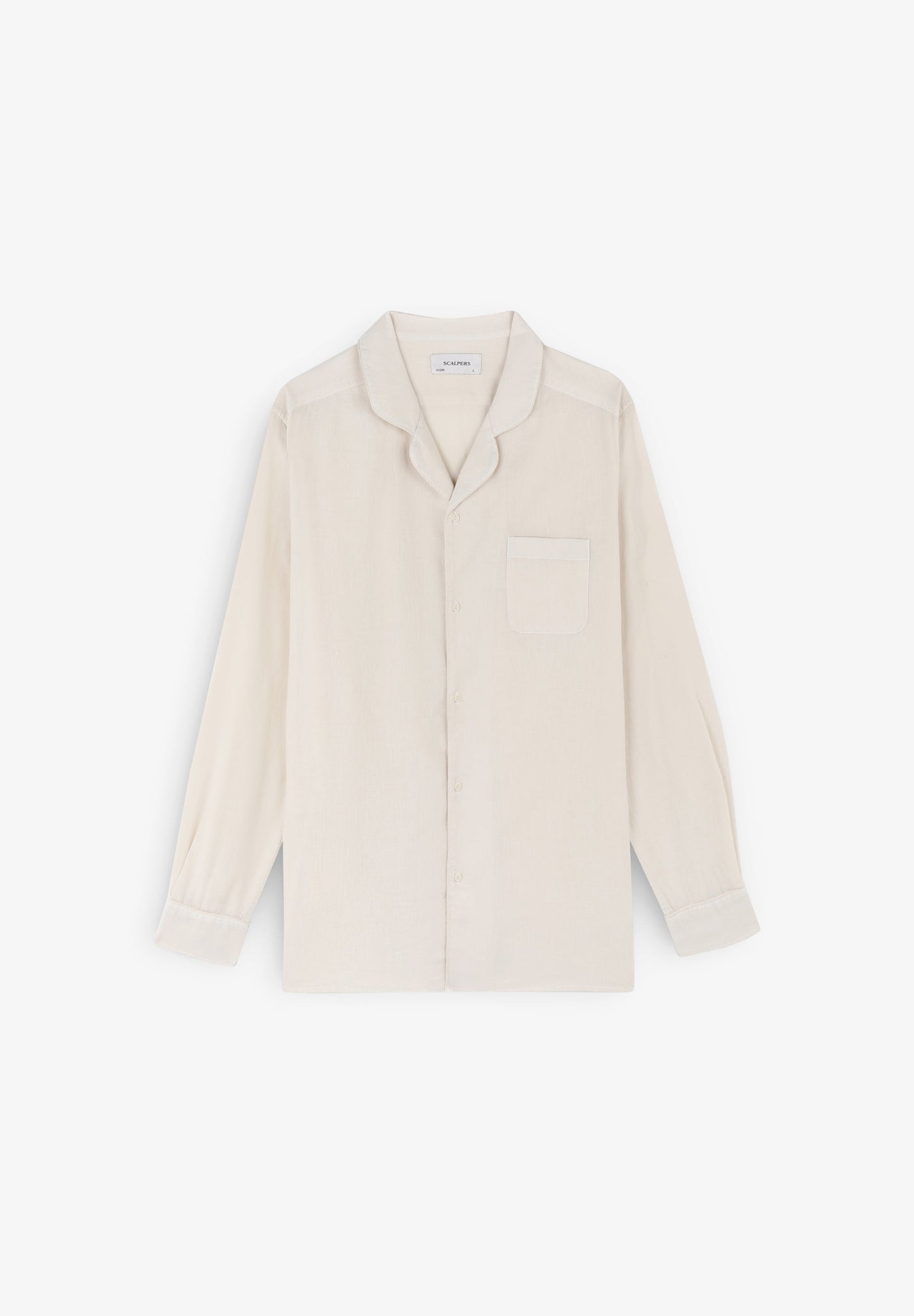 CAMISA PREMIUM DECOTE TIPO PIJAMA