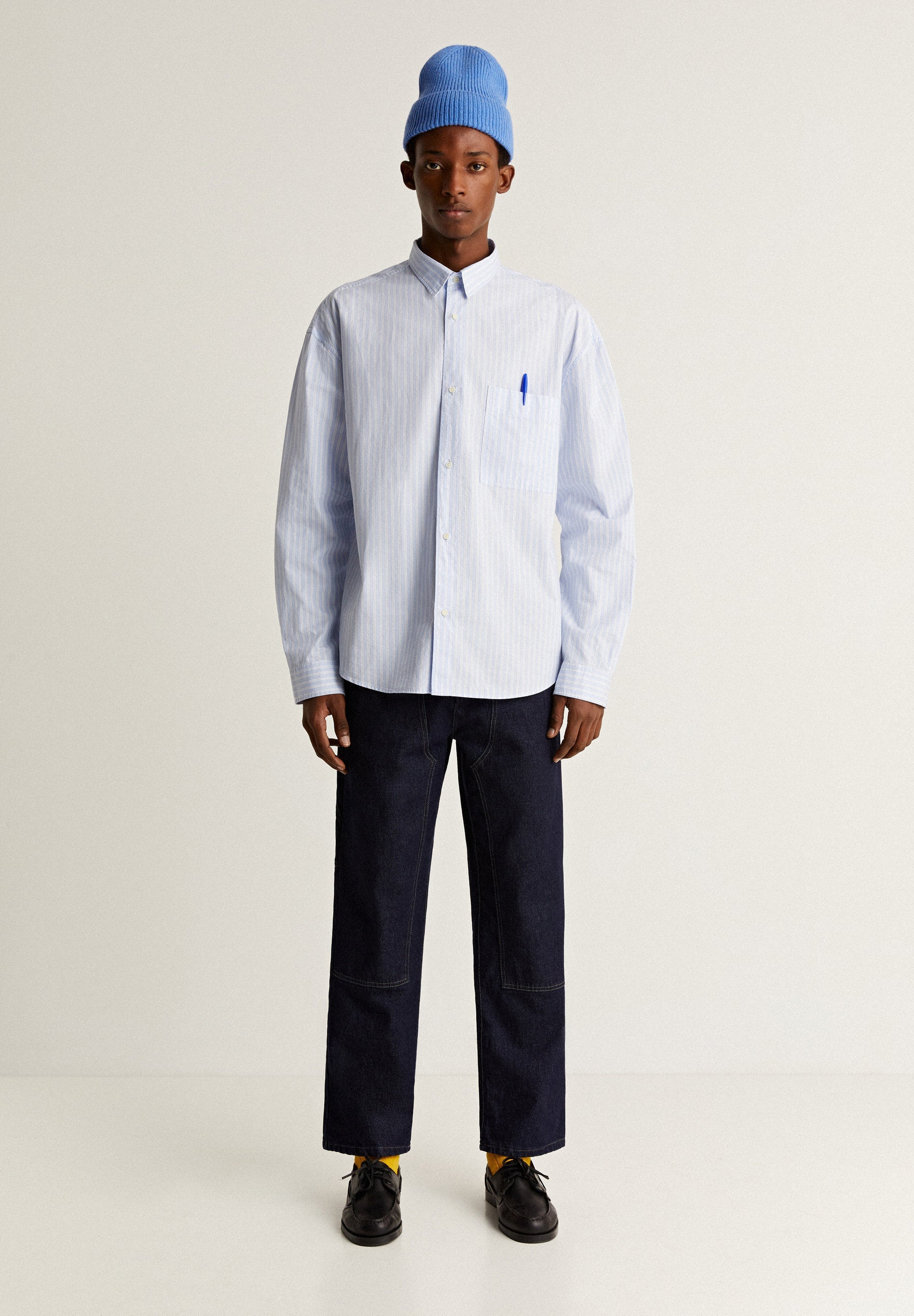 CAMISA ÀS RISCAS RELAXED