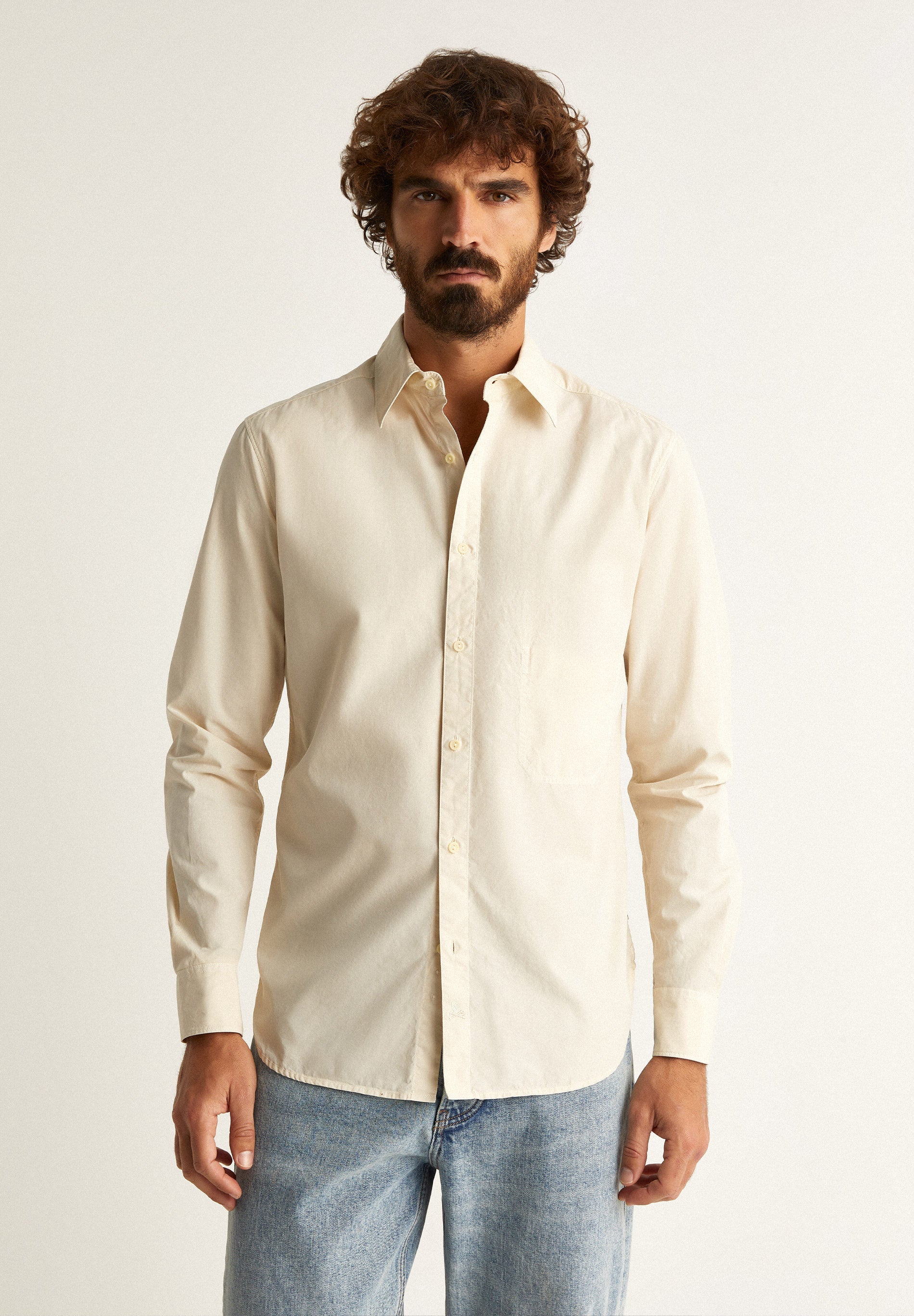 CAMISA COM SKULL PLACKET