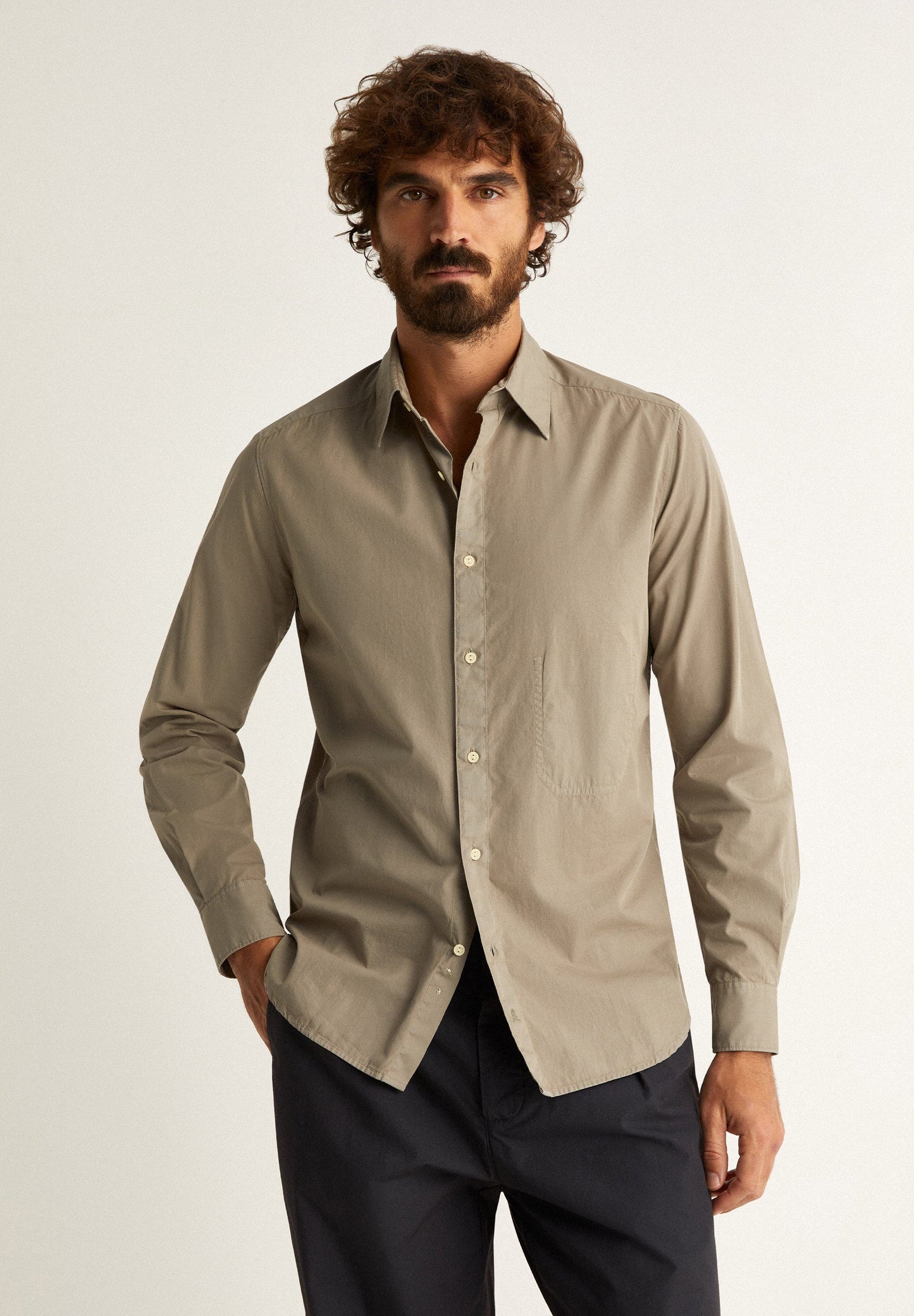 CAMISA COM SKULL PLACKET