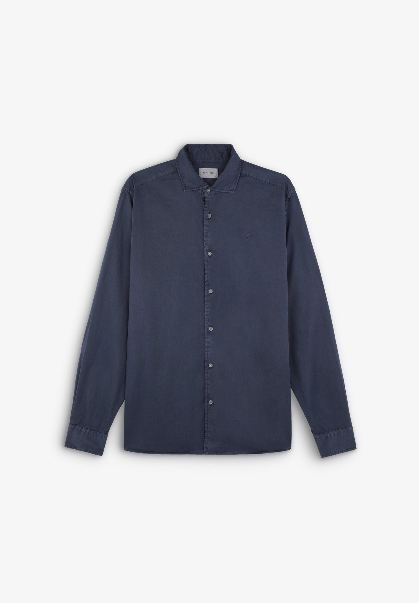CAMISA COM LOGÓTIPO BORDADO NO TOM