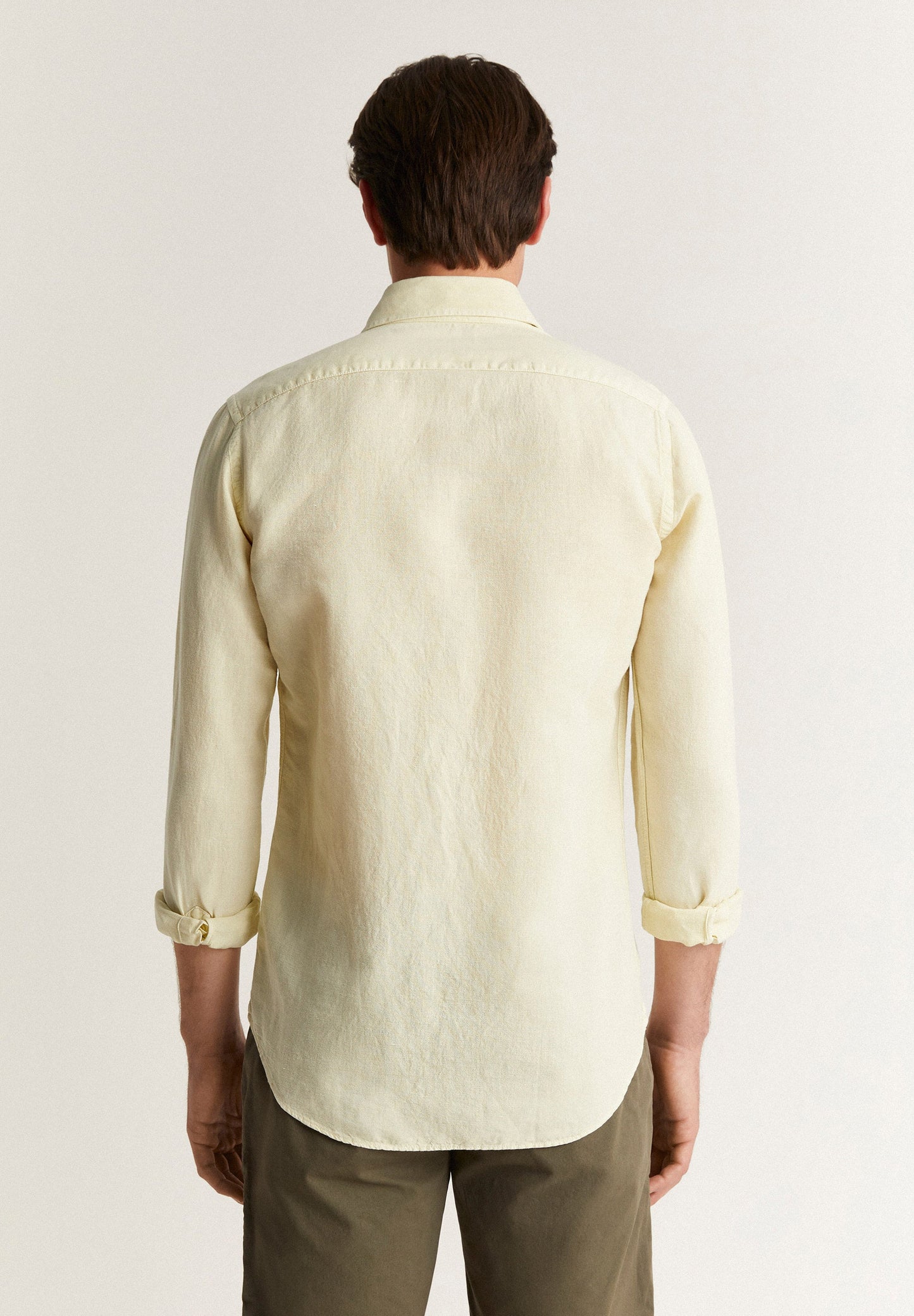 CAMISA DE LINHO COM LOGO