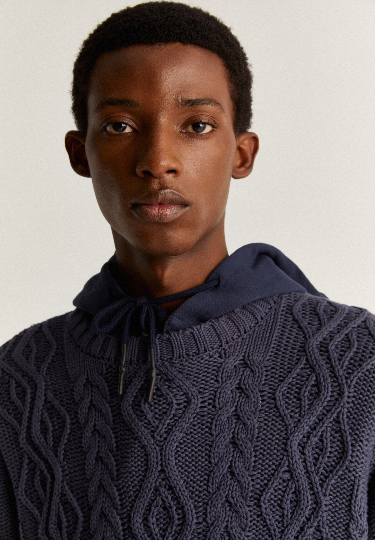 SWEATER PORMENORES DE MALHA DE CABO