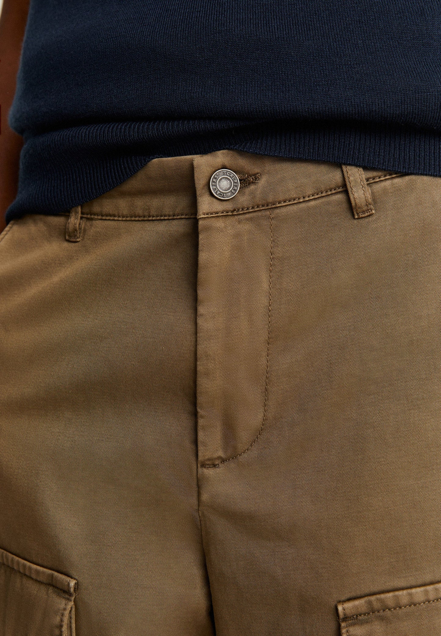 CALÇAS CARGO BOLSOS À FRENTE