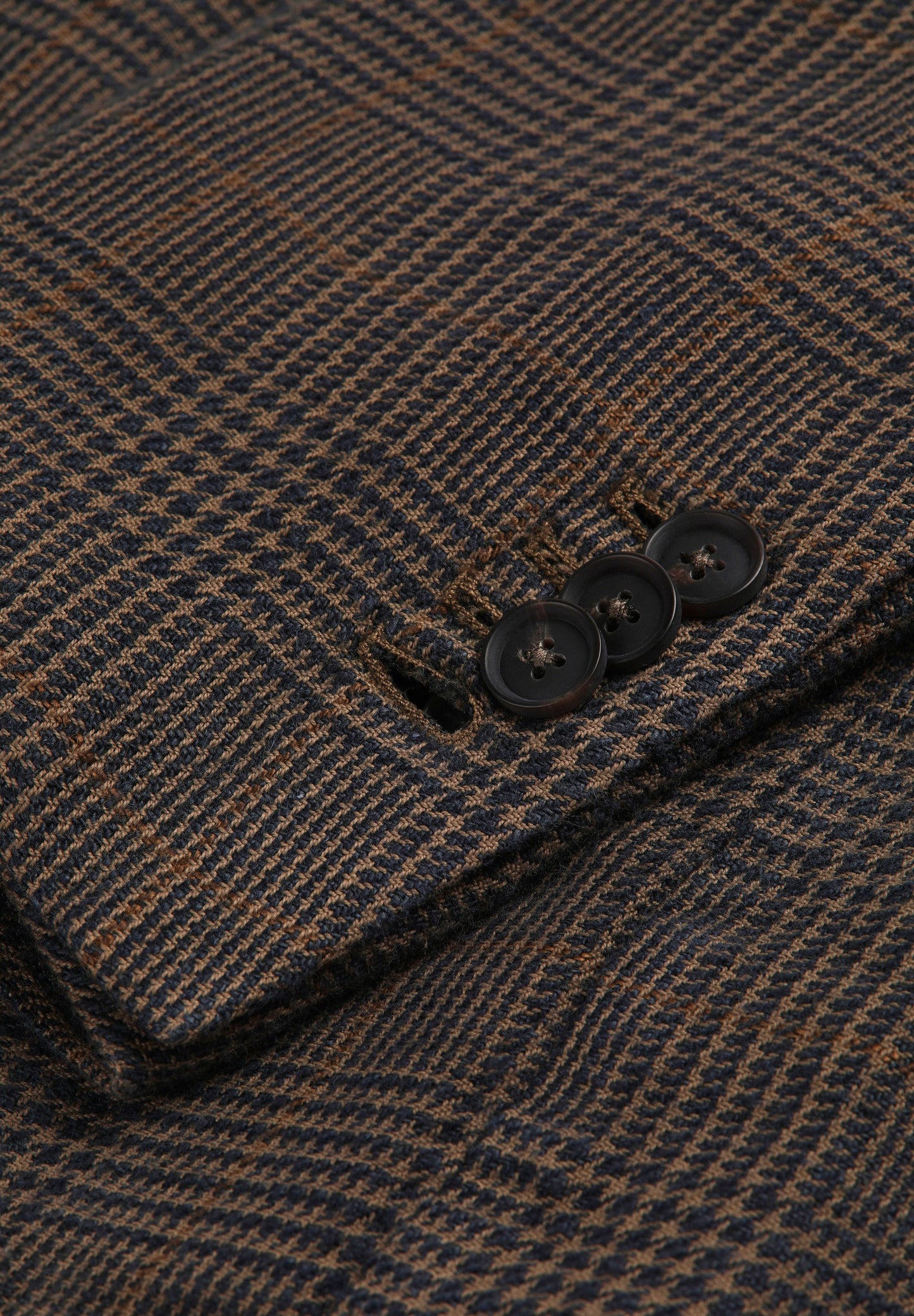 BLAZER LINHO ESTAMPADO PRÍNCIPE DE GALES