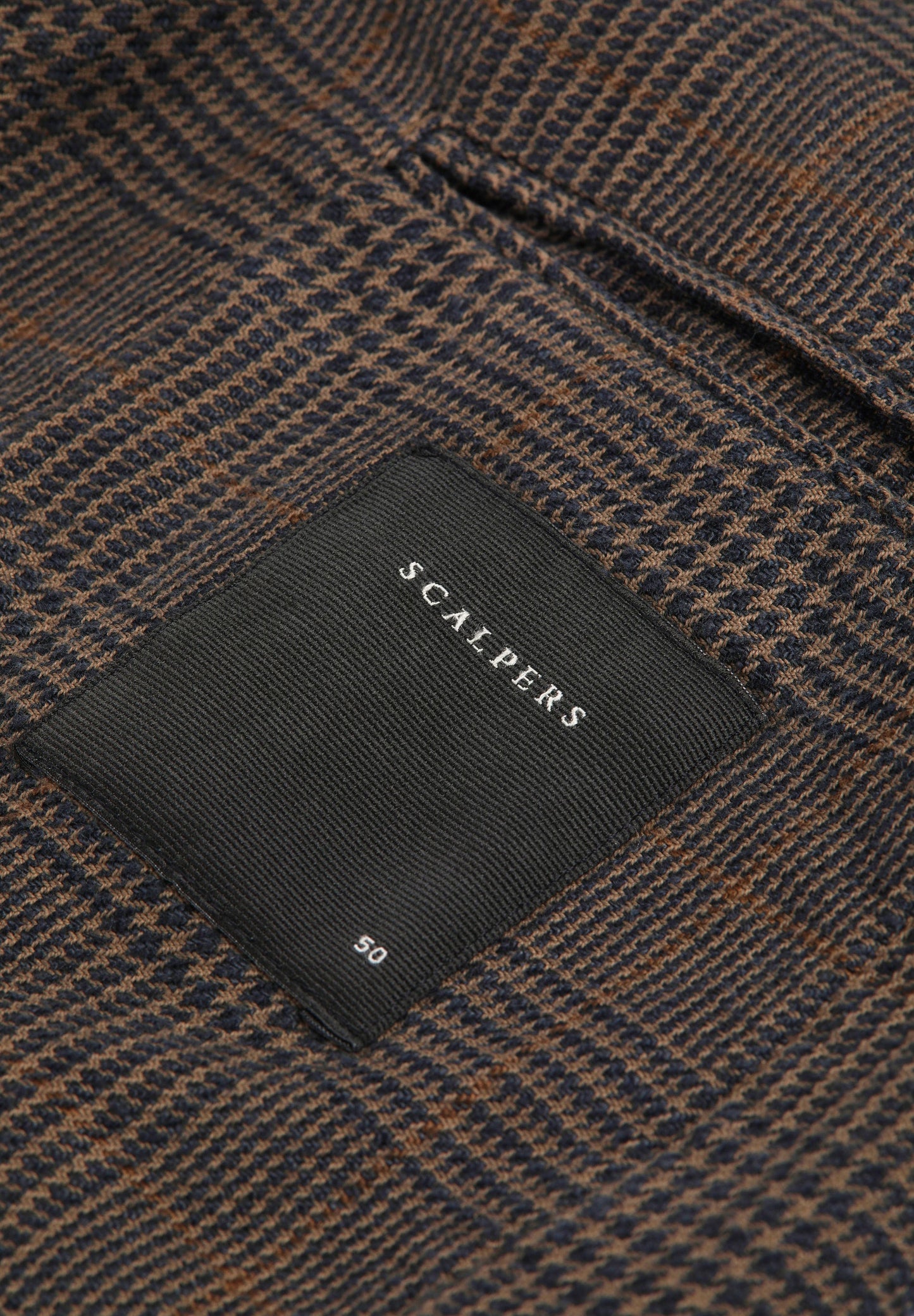 BLAZER LINHO ESTAMPADO PRÍNCIPE DE GALES