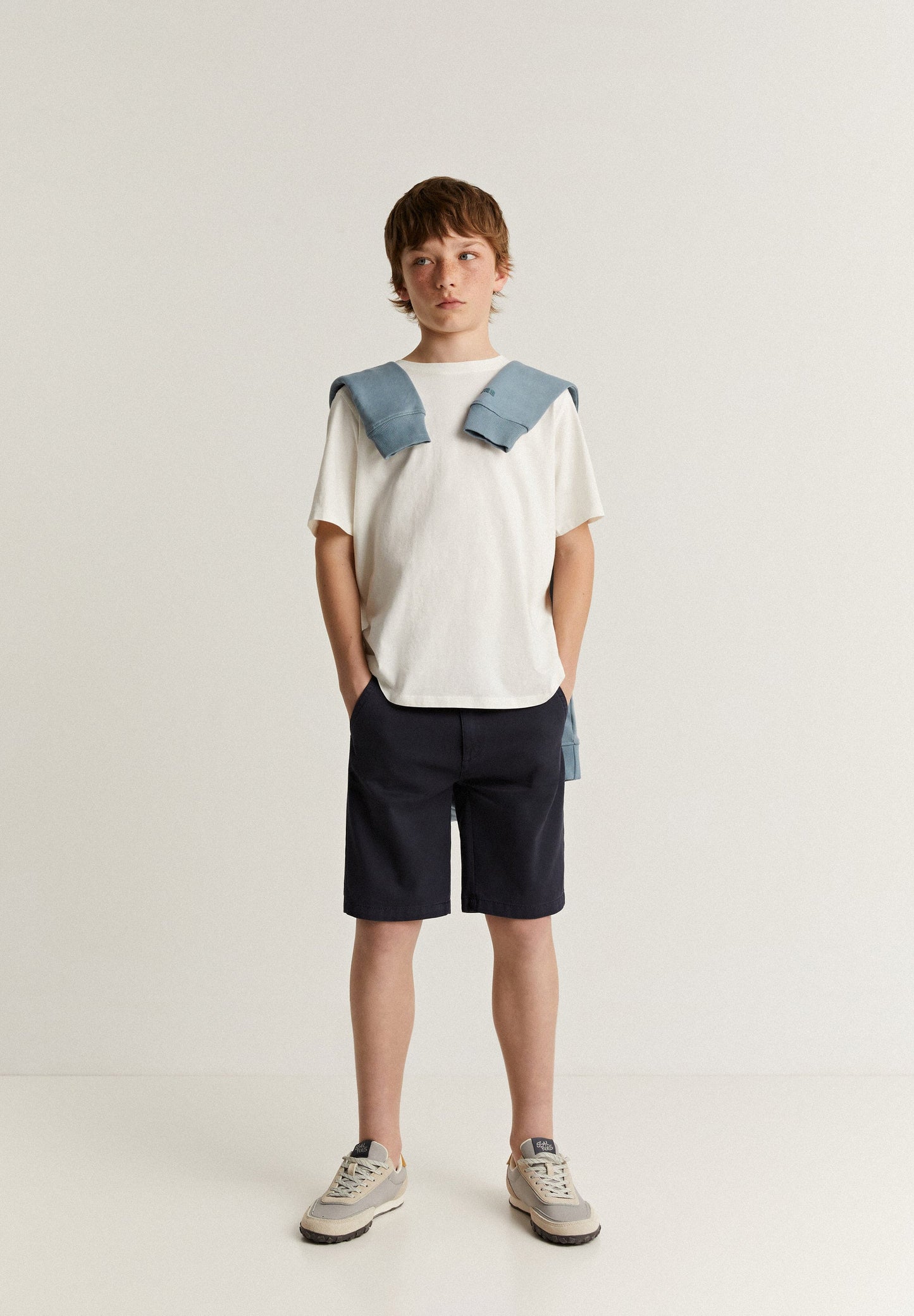 CALÇÕES BERMUDA EM ALGODÃO