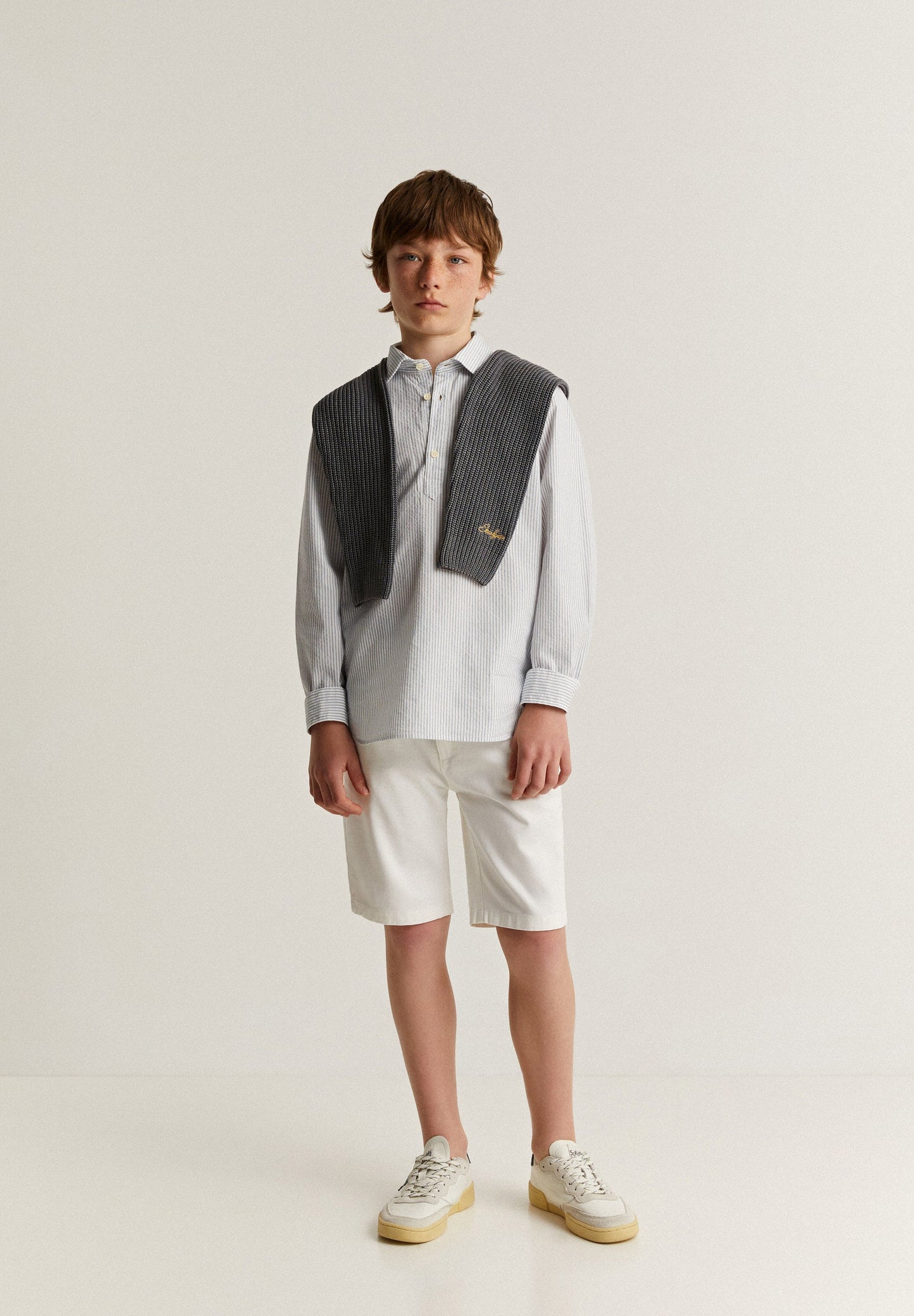 CALÇÕES BERMUDA EM ALGODÃO