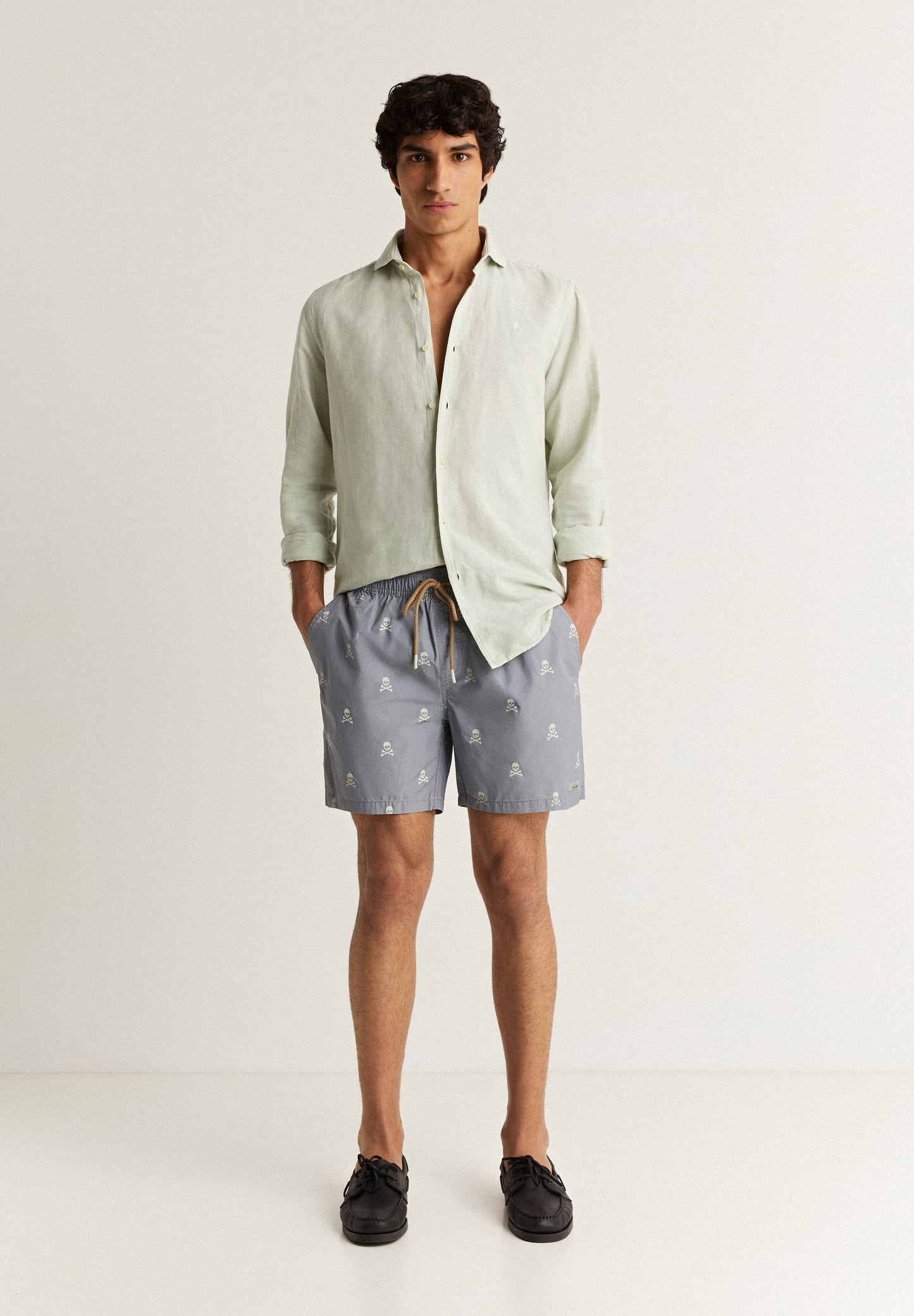 CALÇÕES DE BANHO COM LOGÓTIPO ALL OVER