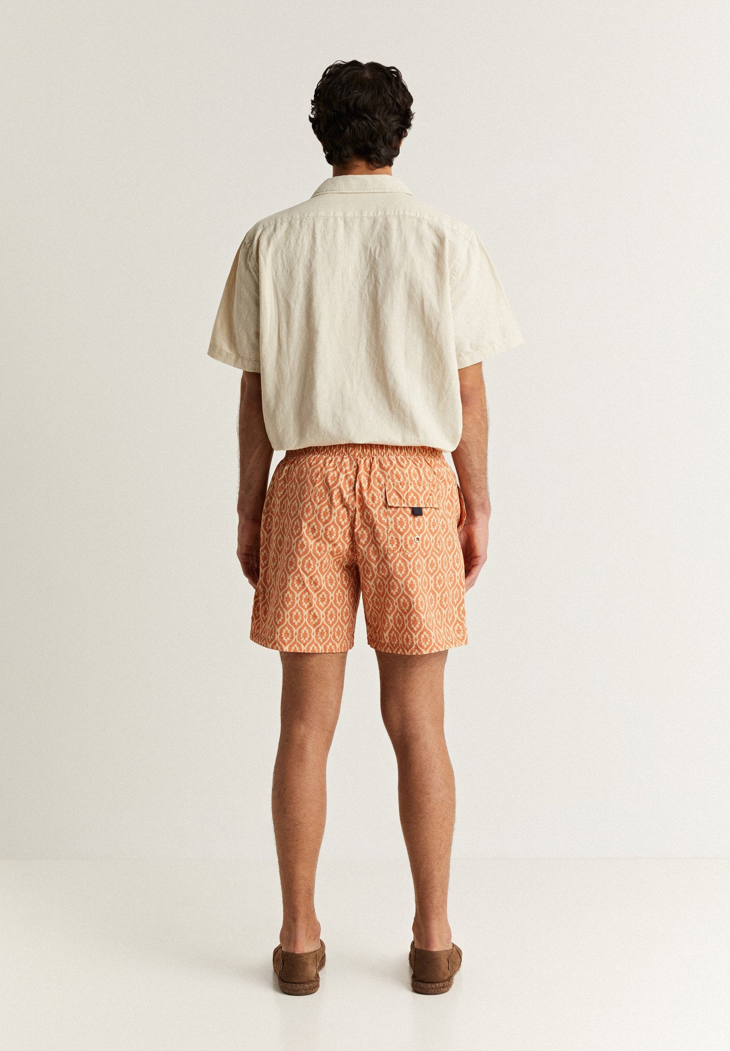 CALÇÕES DE BANHO COM ESTAMPADO BICOLOR