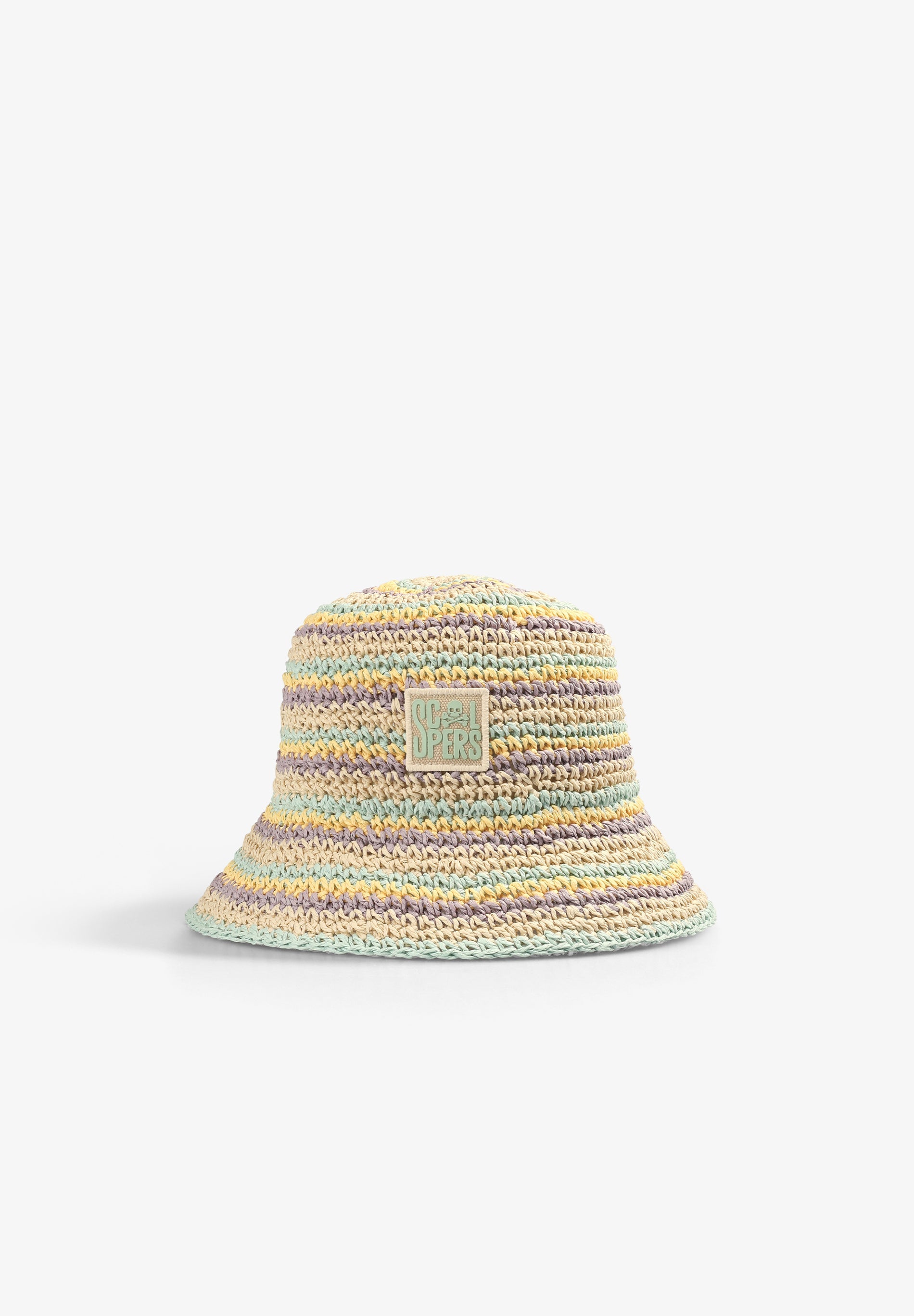 CHAPÉU BUCKET CROCHET RISCAS