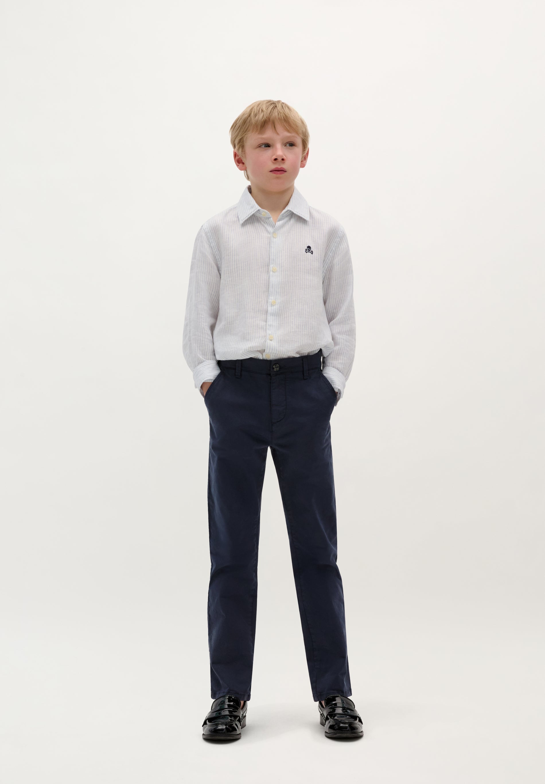 CALÇAS CHINO REGULAR FIT