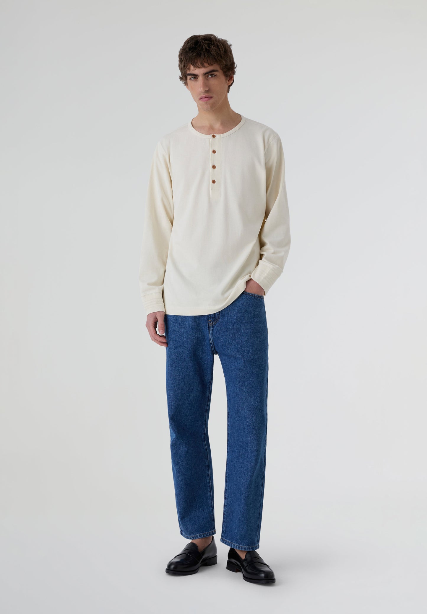 NUDIE JEANS | T-SHIRT HENLEY