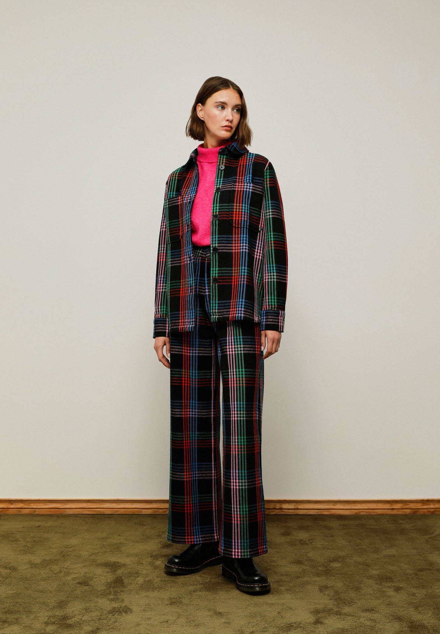 THINKING MU | CAMISA COMPRIDA ART BLANKET NORITA