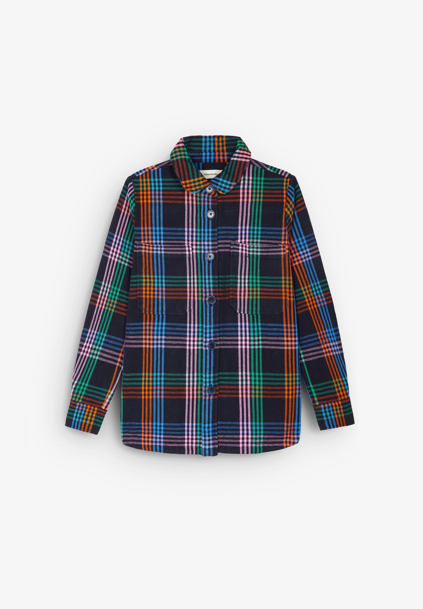 THINKING MU | CAMISA COMPRIDA ART BLANKET NORITA