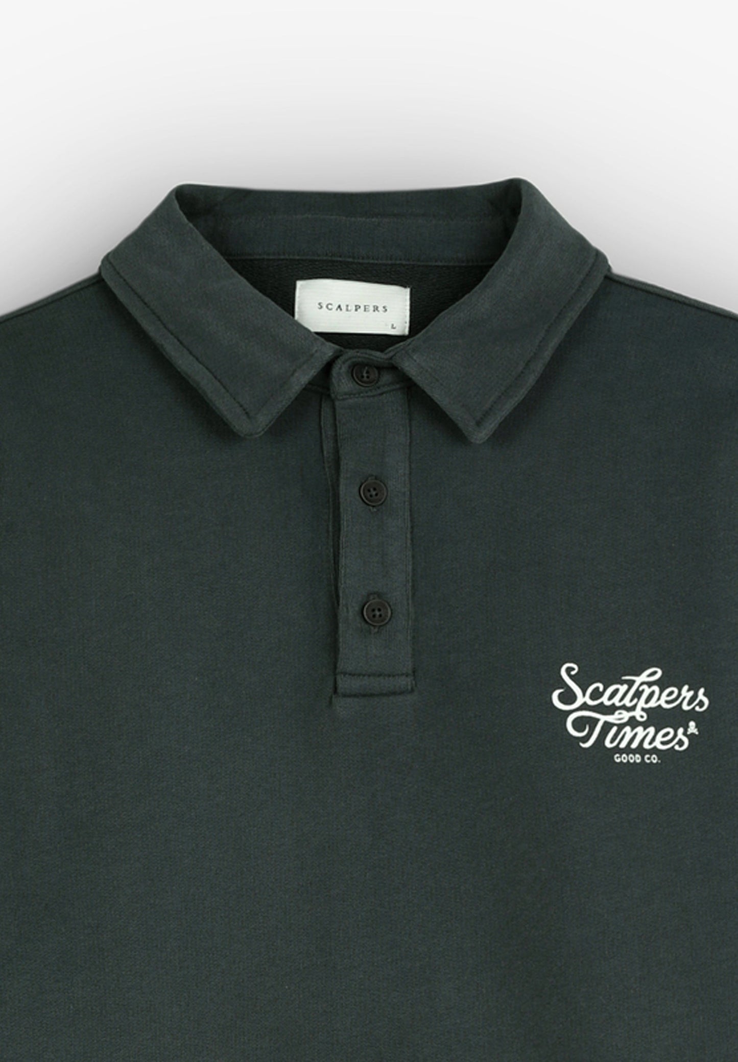 SWEATSHIRT COLARINHO DE POLO