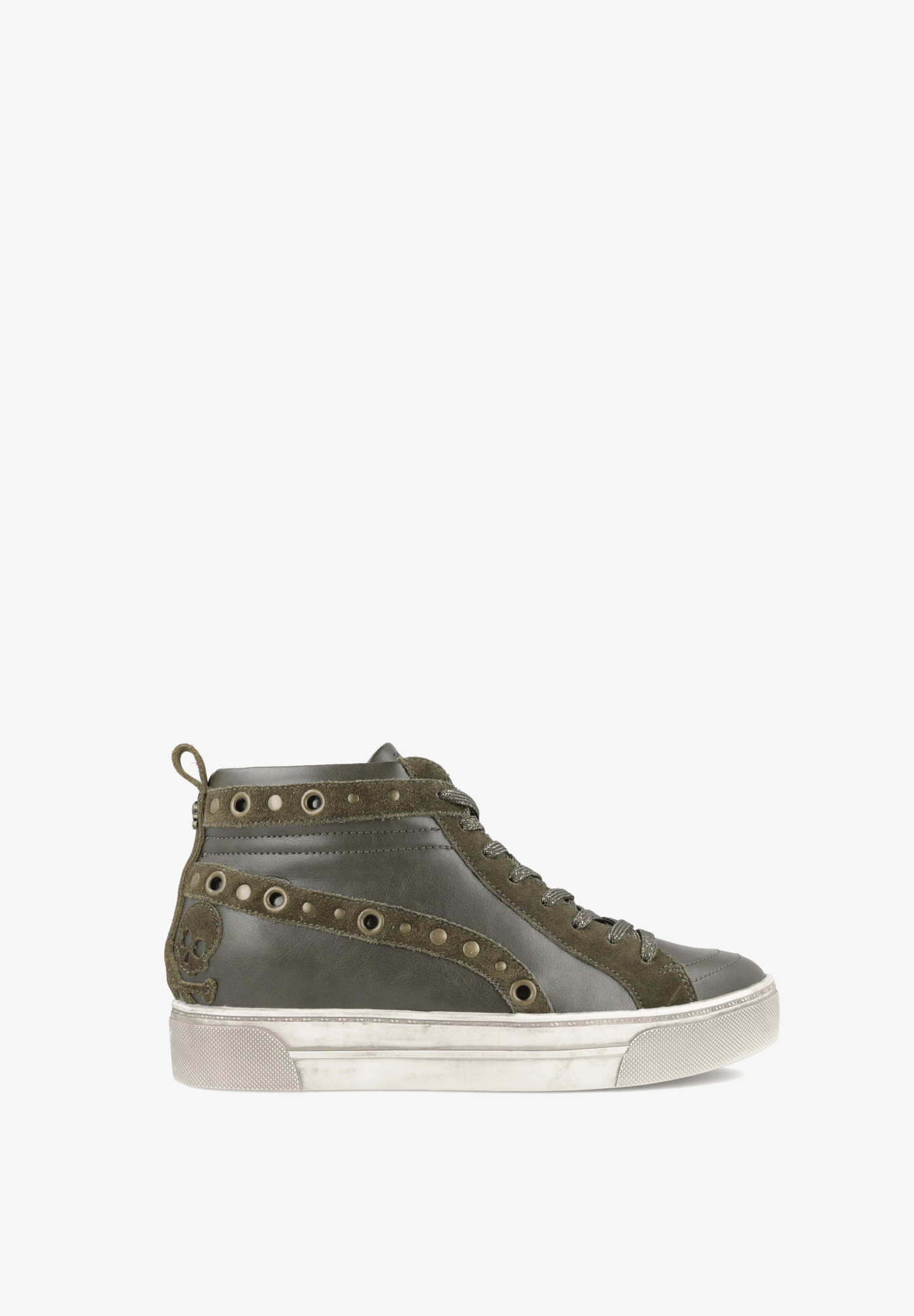 SNEAKERS BOTAS ALTAS TACHUELAS - Scalpers